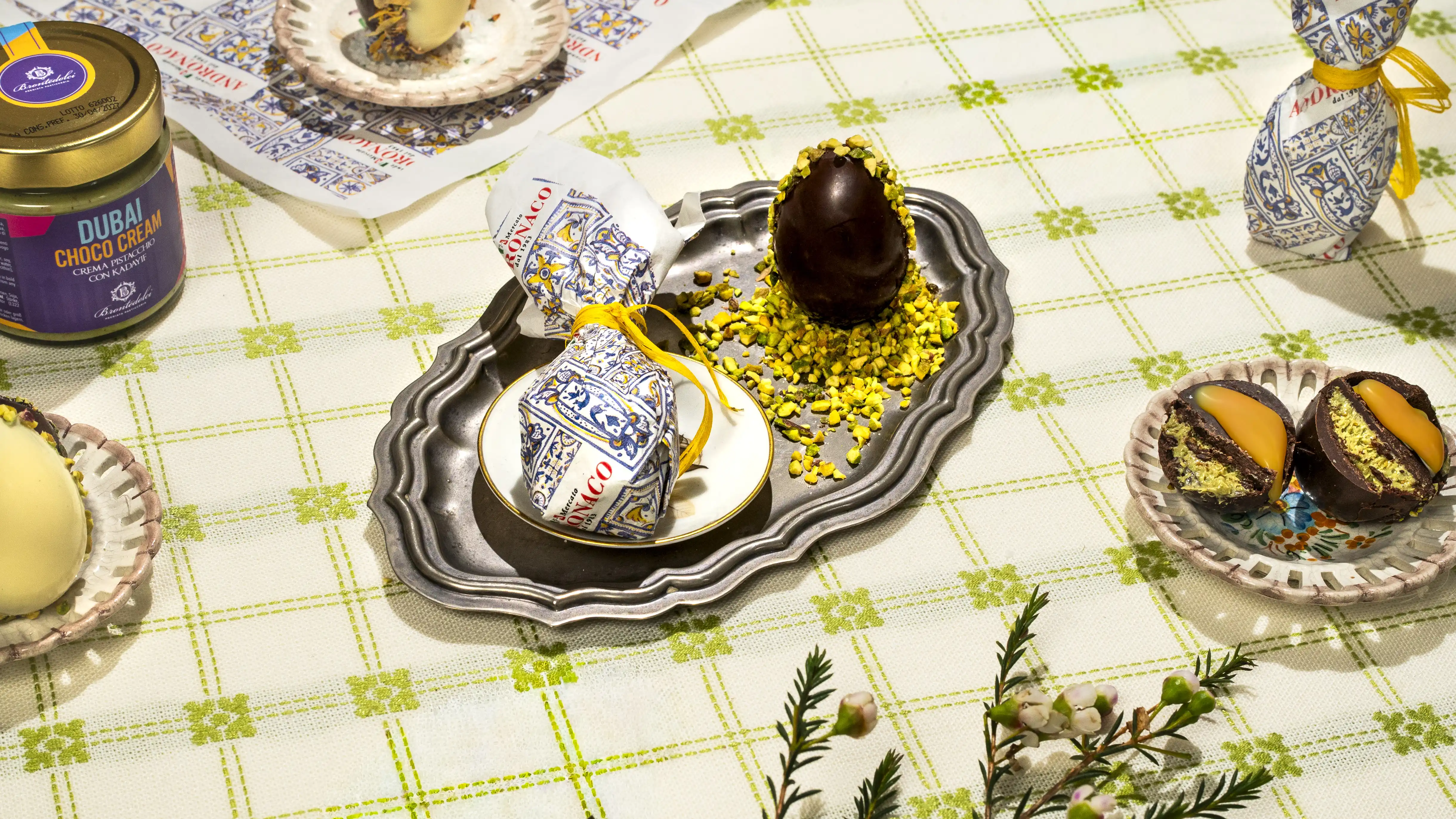 DIY Ostereier Dubai Style mit Salz-Karamell