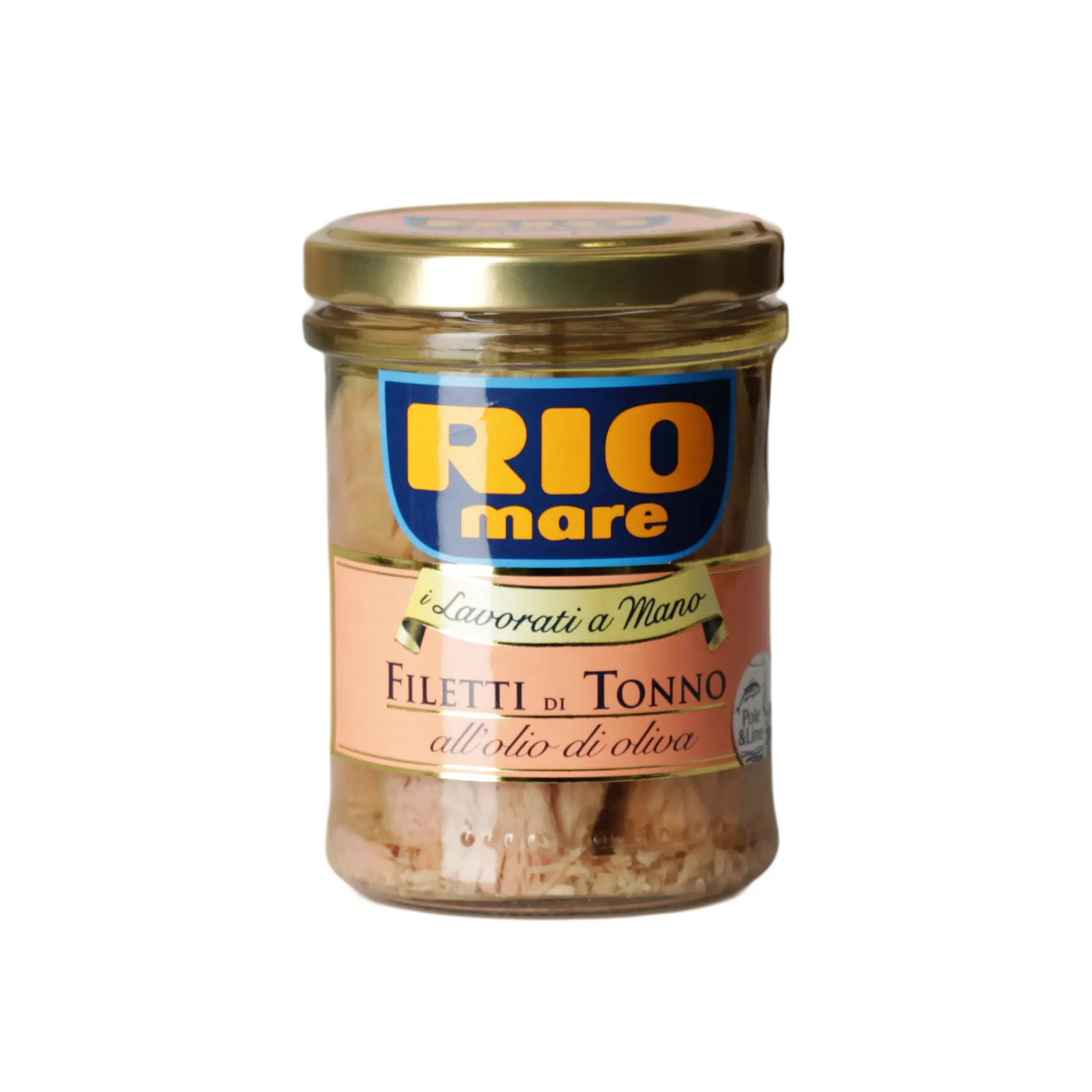 Filetti di Tonno all'Olio di Oliva 180 g Glas Filetti di Tonno all'Olio di Oliva 180 g Glas
