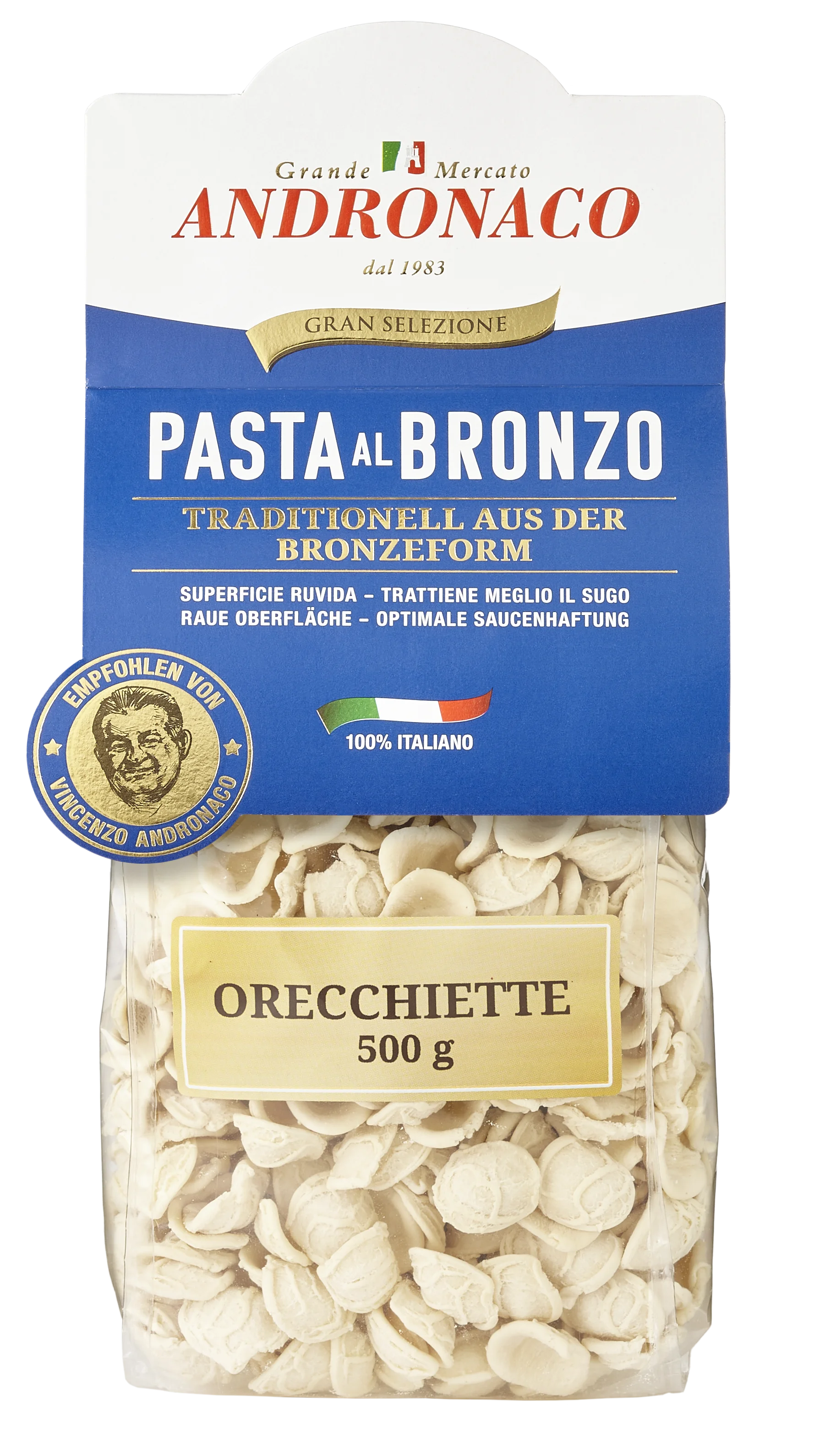 Pasta al Bronzo Orecchiette 500 g Pasta al Bronzo Orecchiette 500 g
