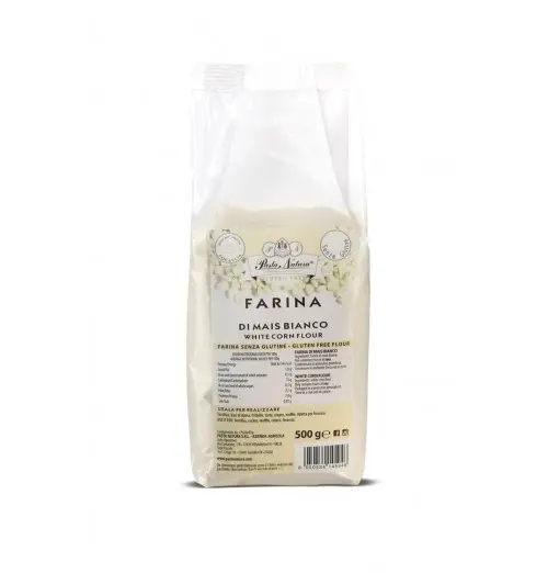 Farina di Mais Bianco 500 g Farina di Mais Bianco 500 g