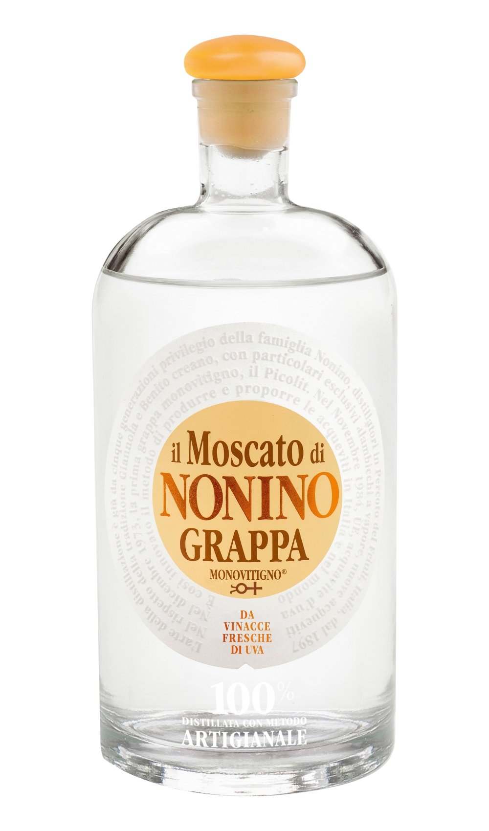 Nonino, Grappa Grappa il Moscato 70 cl, Grappa, 0,7 l