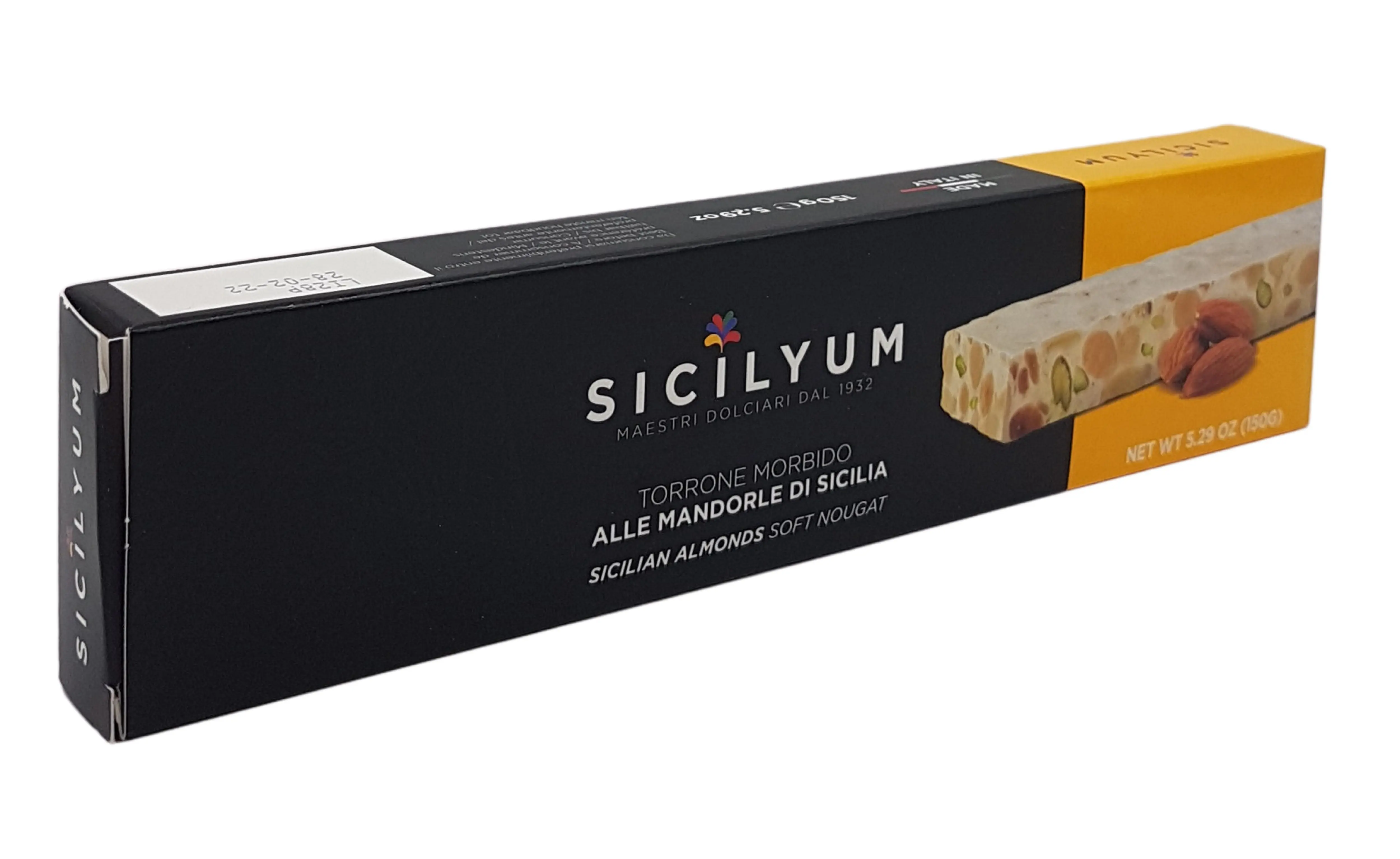 Torrone Morbido alle Mandorle di Sicilia 150 g Torrone Morbido alle Mandorle di Sicilia 150 g