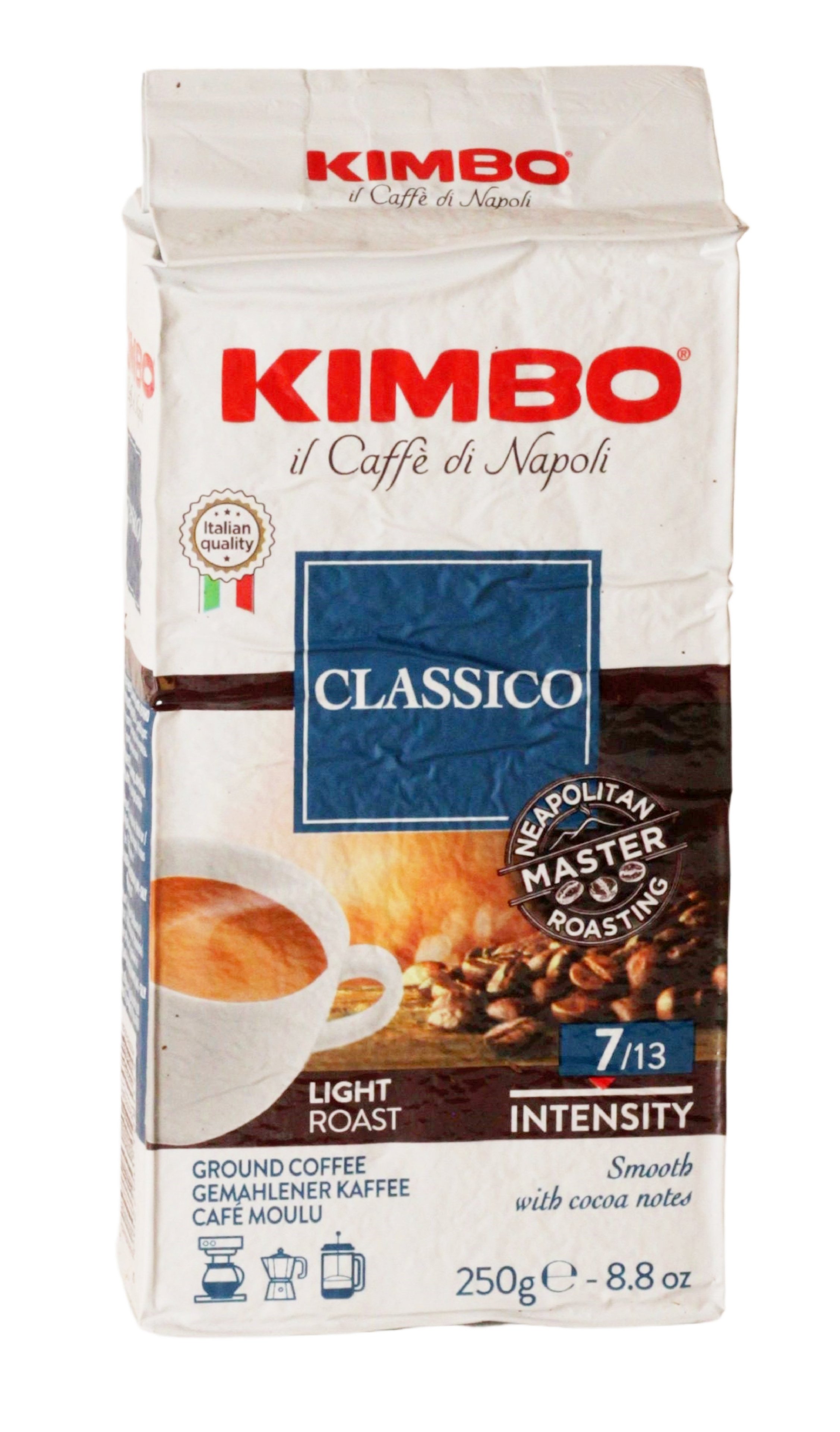 Kimbo, Caffe Espresso Aroma Classico 250 g , Espresso, 0,25 kg