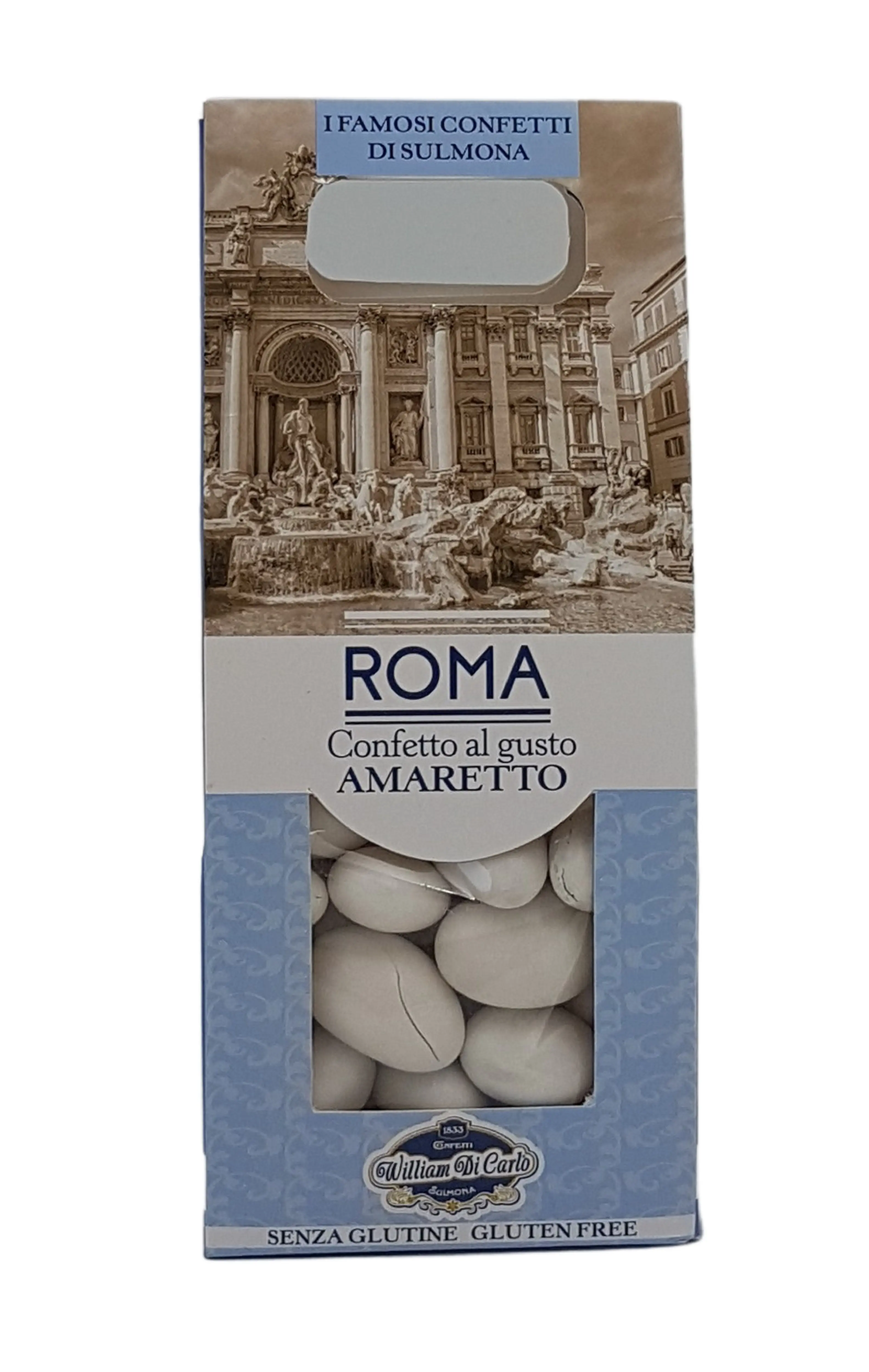 Confetto al gusto Amaretto Roma 100 g Confetto al gusto Amaretto Roma 100 g