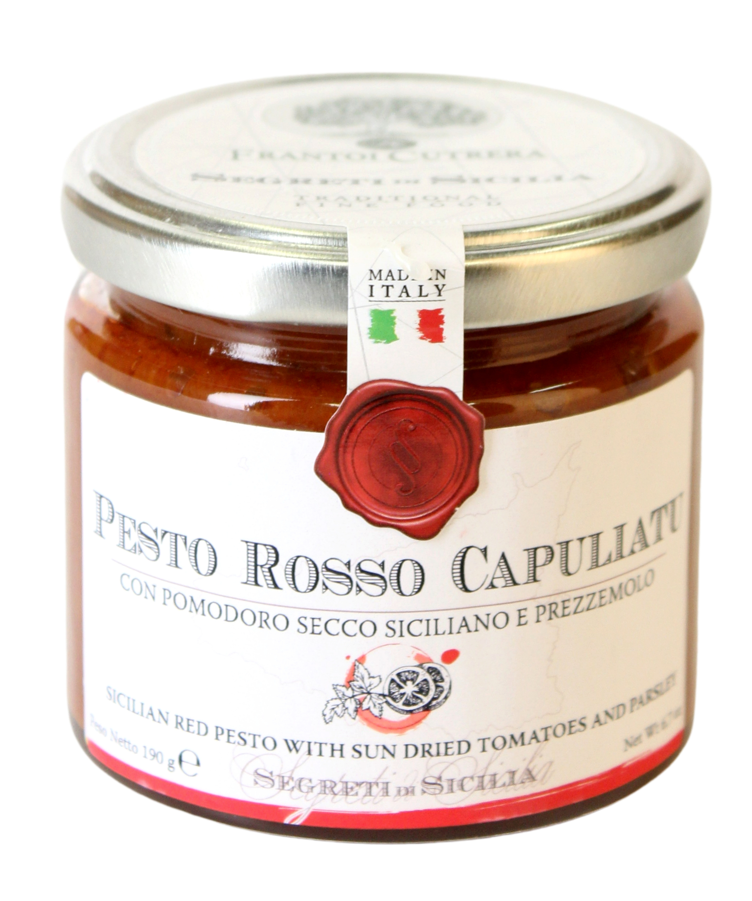 (28,89 €/kg) Segreti di Sicilia Pesto Rosso Capuliatu 190 g