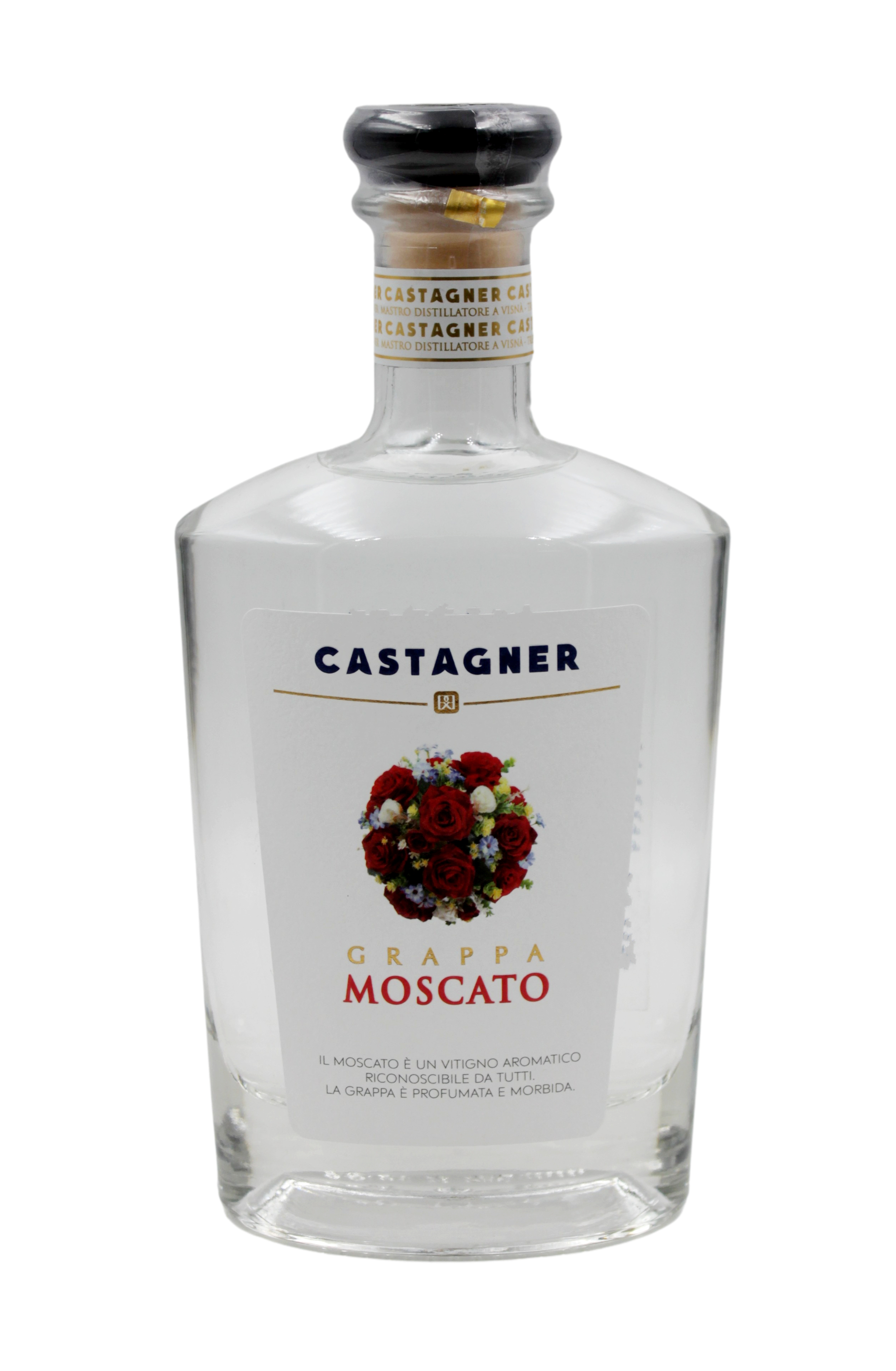 Castagner, Grappa Moscato 35 cl, Grappa, 0,35 l