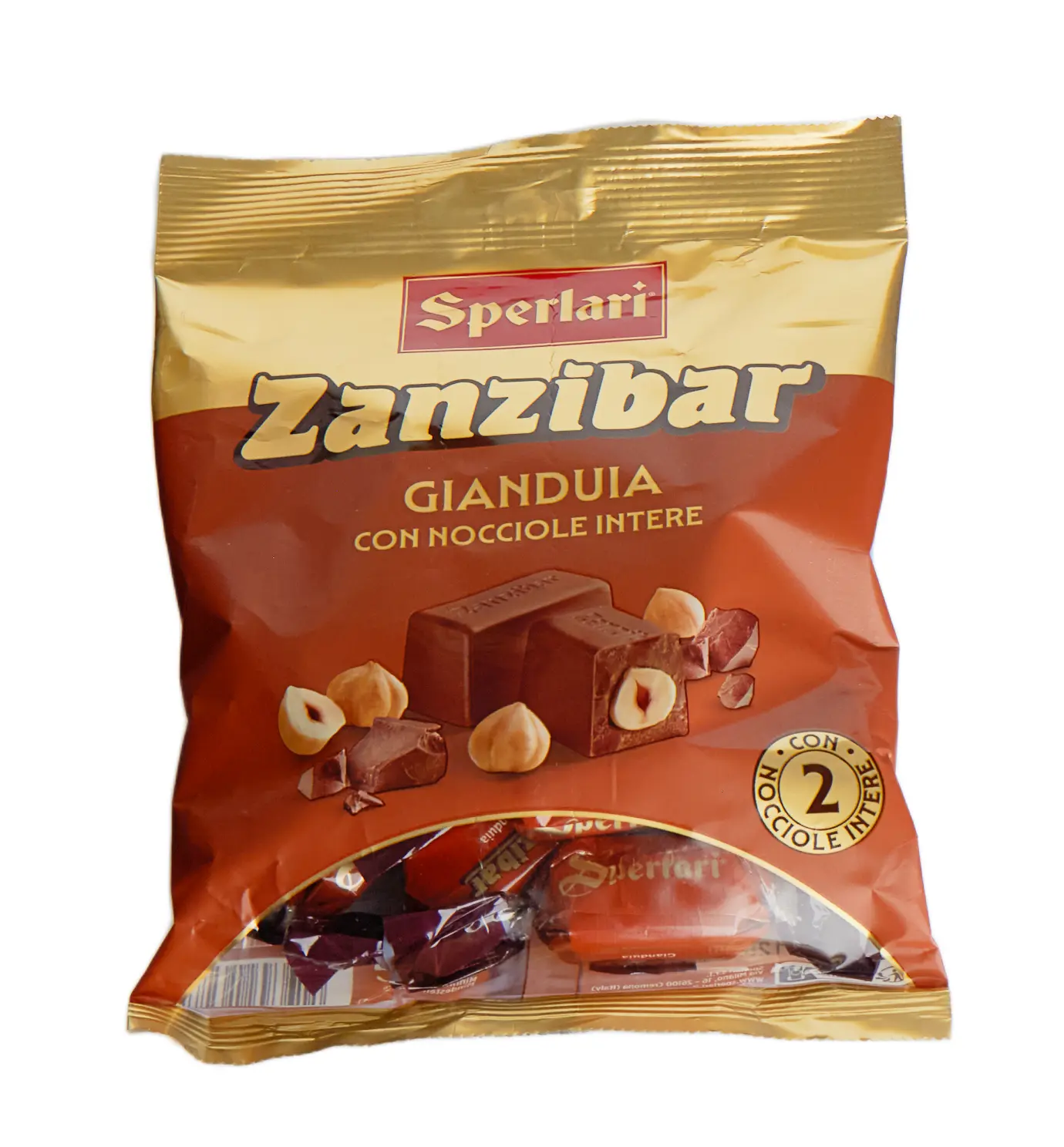 Torroncini Zanzibar Cioccolato Gianduia 117g