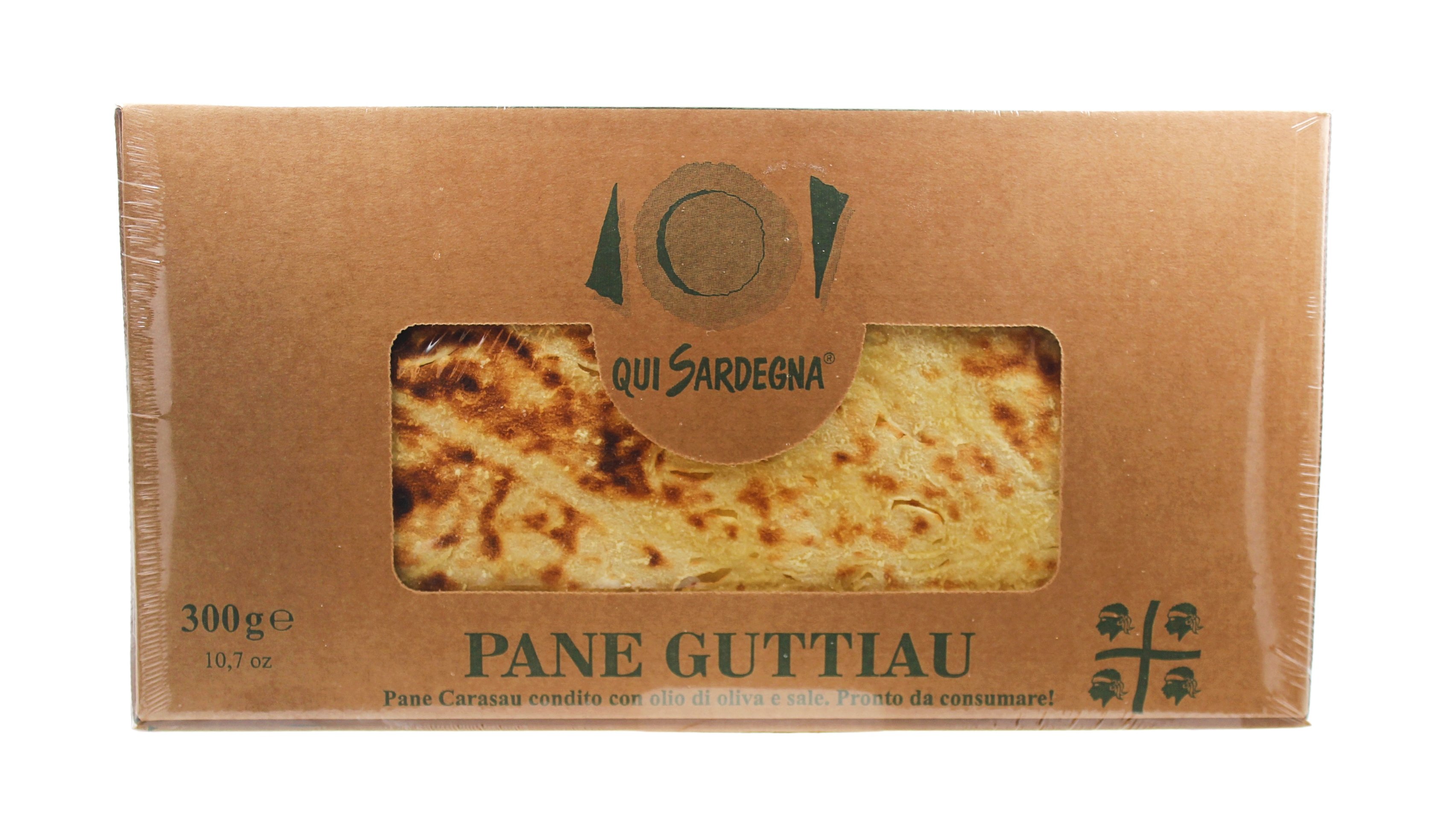 Qui Sardegna , Pane Guttiau 300 g, Brot & Knabbern, 0,3 kg