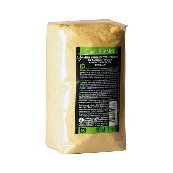 Casa Rinaldi, Farina di Mais Fioretto per Polenta, Polenta, 1 kg