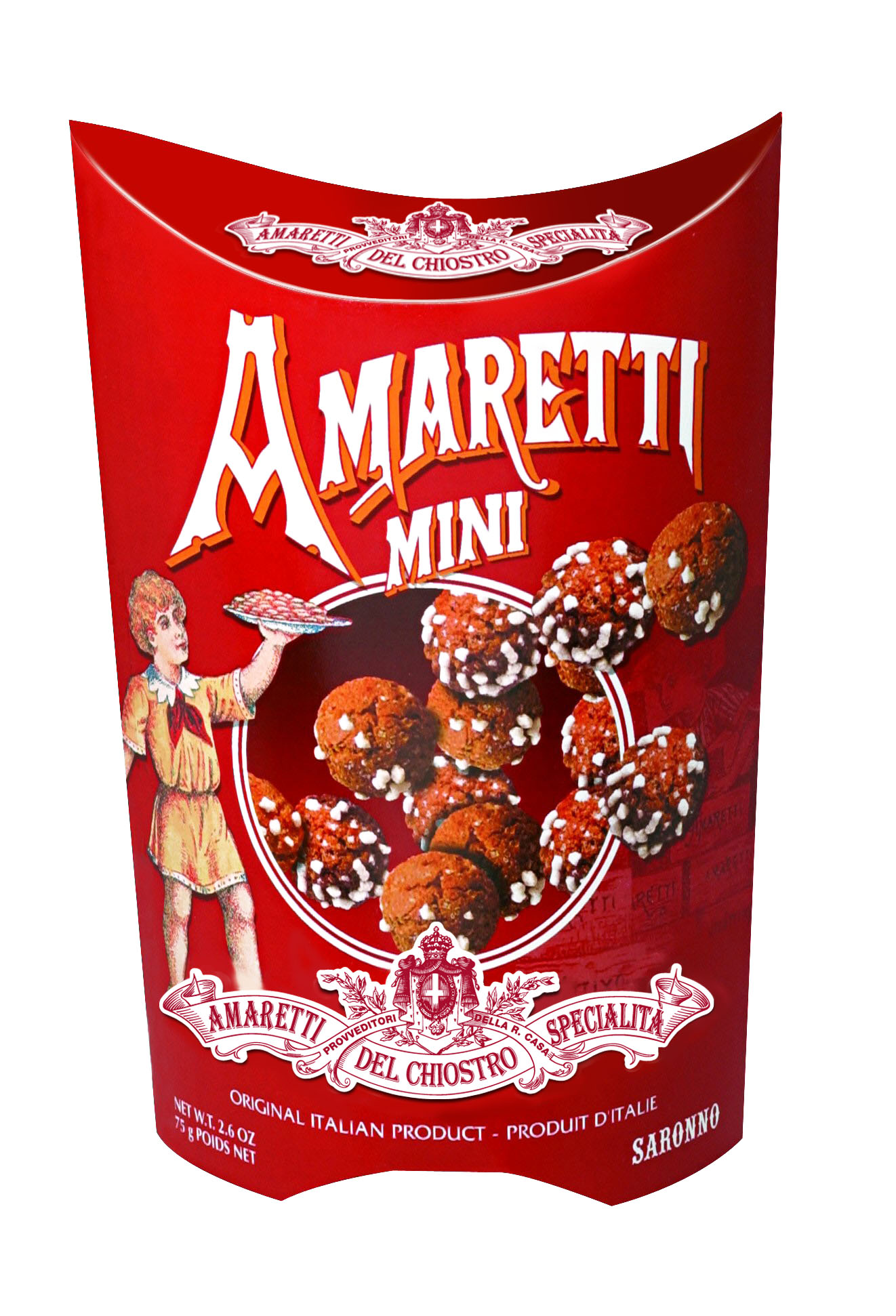 Lazzaroni - Chiostro di Saronno, Amaretti Mini 75 g, Süßwaren, 0,075 kg