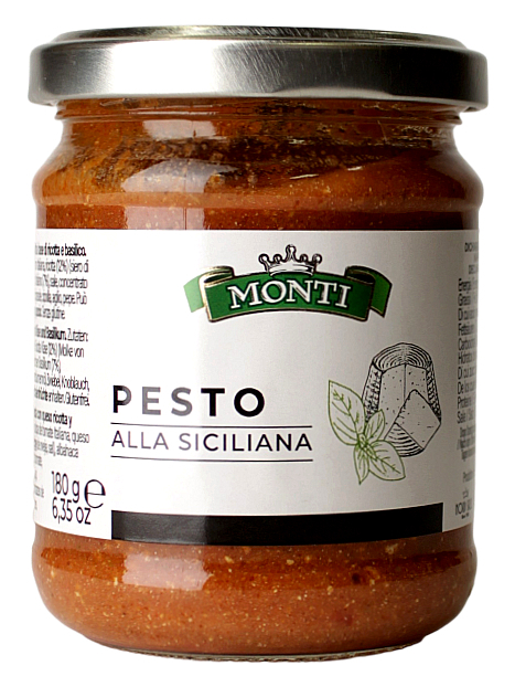 Monti, Pesto alla Siciliana 180g, Saucen & Pesto, 0,18 kg