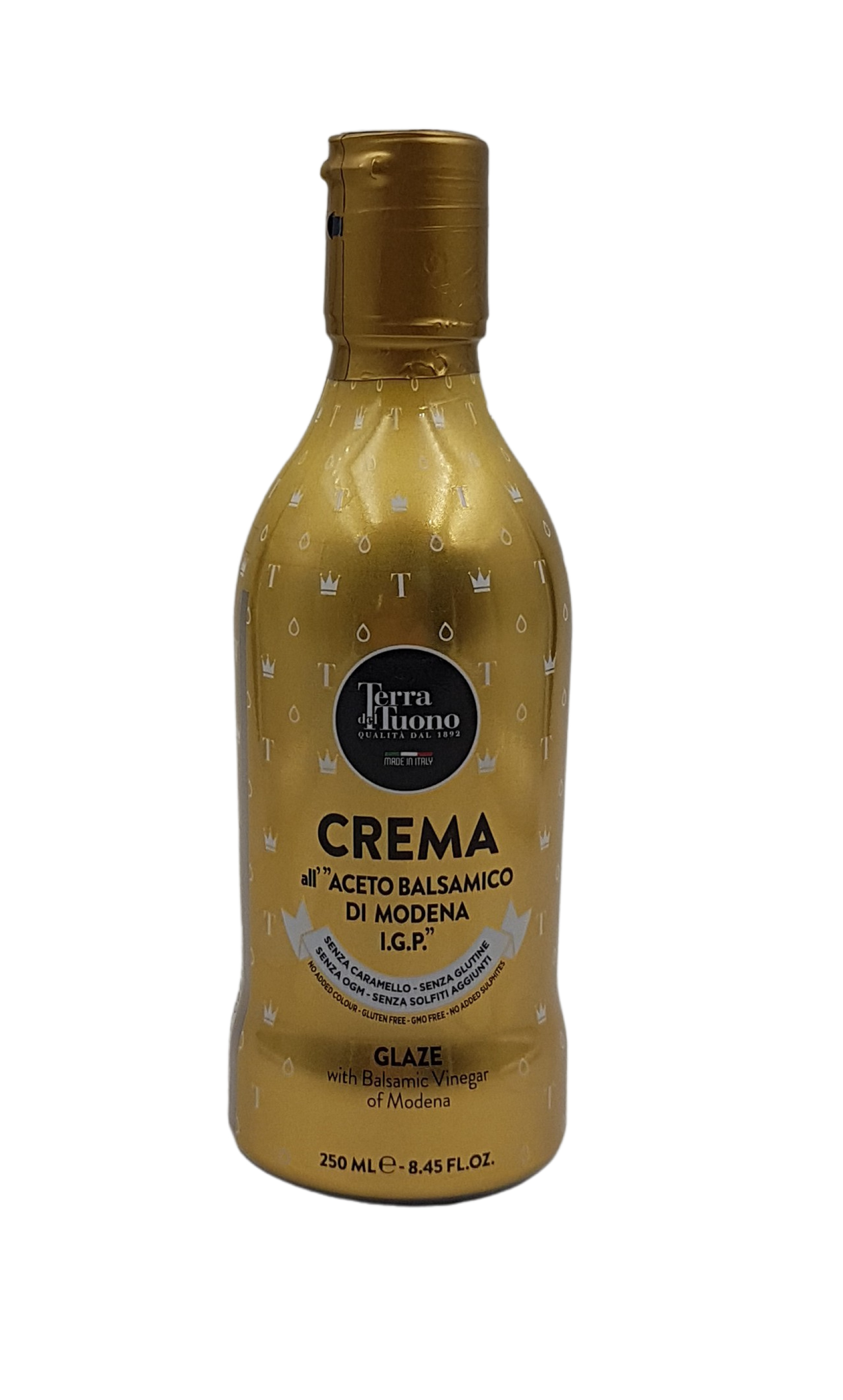 Terra del Tuono, Crema all'Aceto Balsamico di Modena 250 ml, Balsamico & Essig, 0,25 l