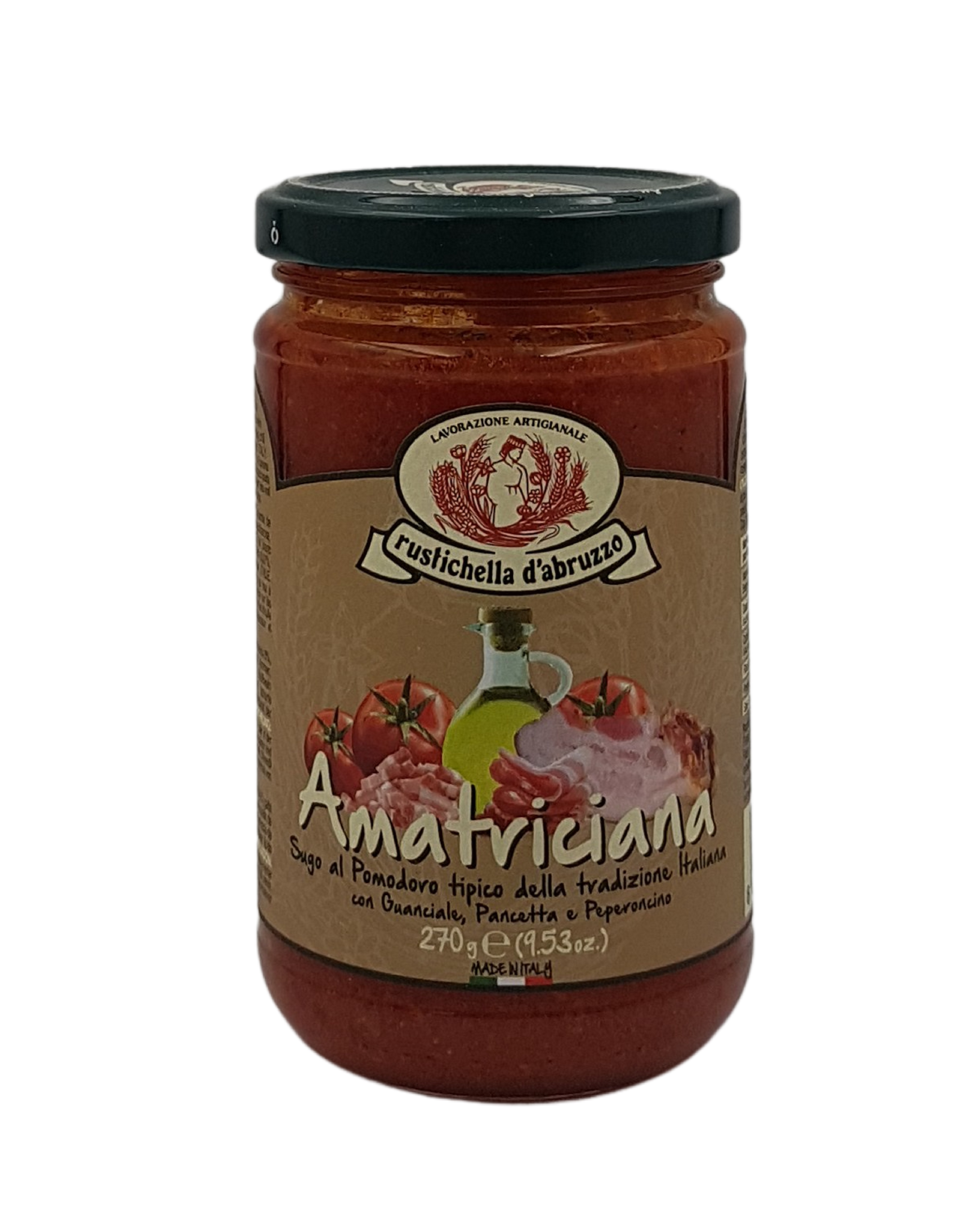 (20,33 €/kg) Rustichella d'Abruzzo Sugo Amatriciana 270 g
