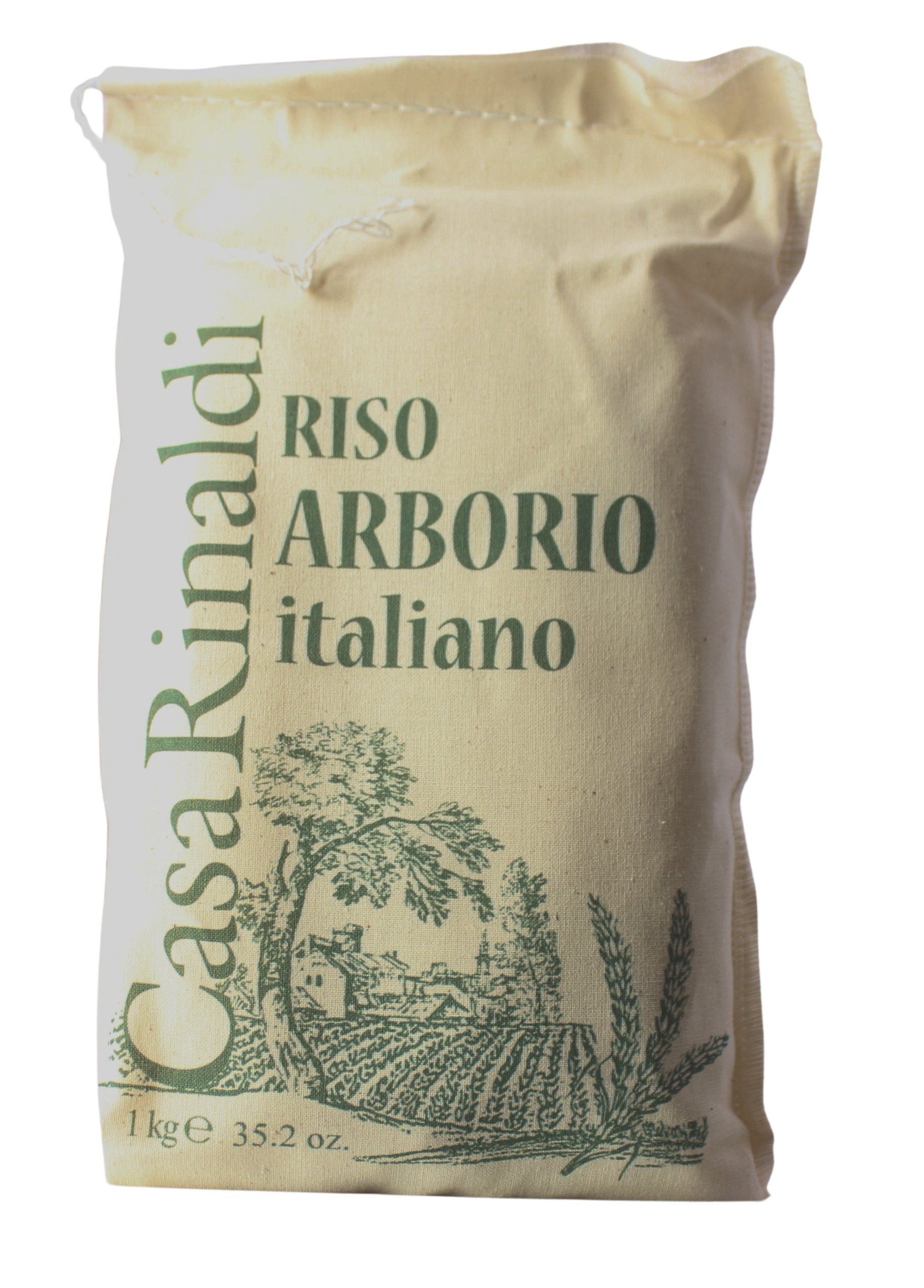 Casa Rinaldi, Riso Arborio Sacco-Juta 1 kg , Reis, 1 kg