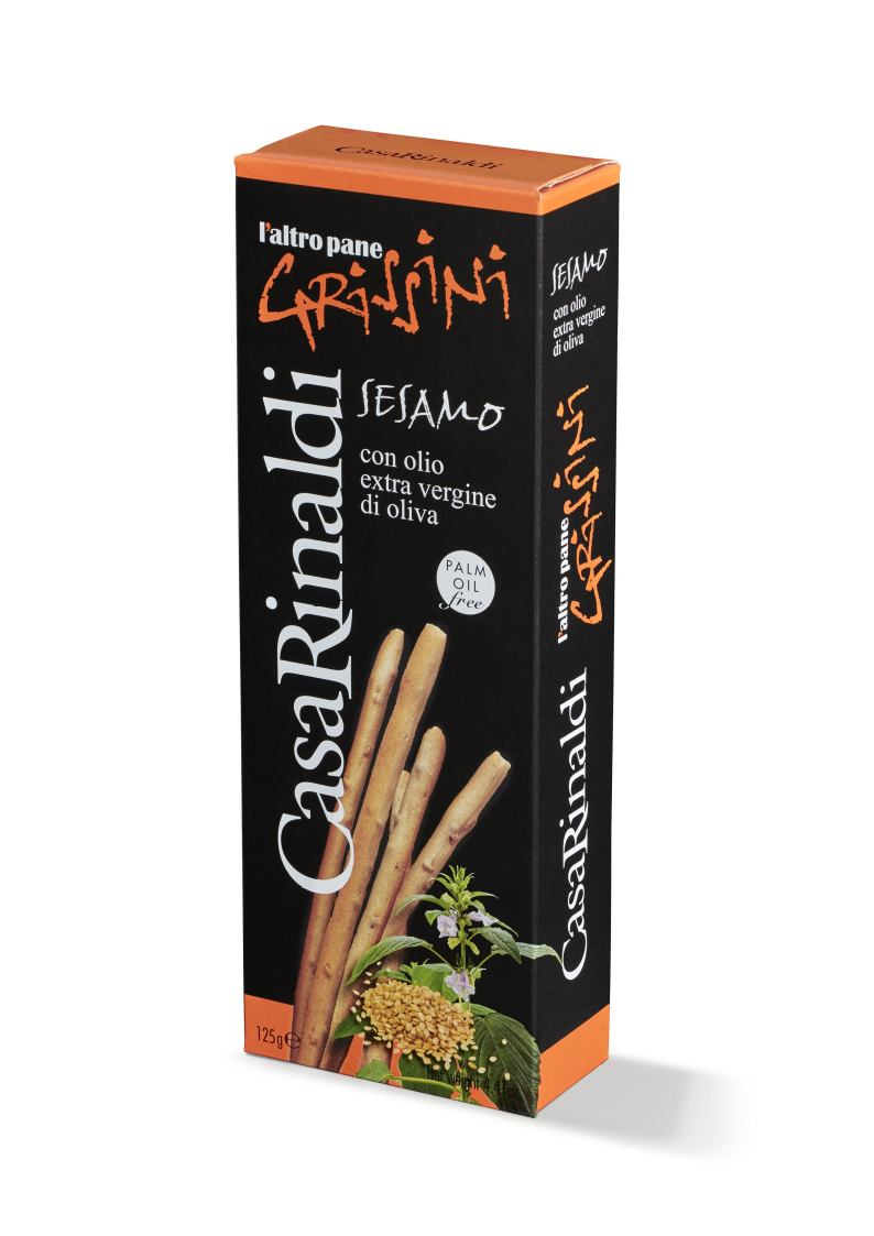 Casa Rinaldi, Grissini Sesamo 125g, Brot & Knabbern, 0,125 kg