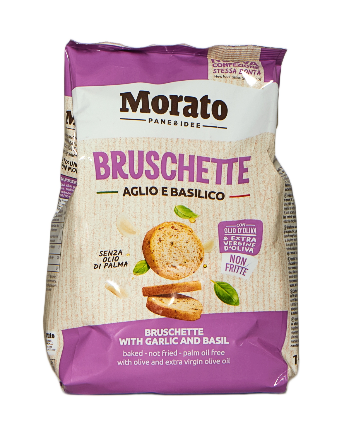 Le Bruschette Aglio e Basilico 150 g