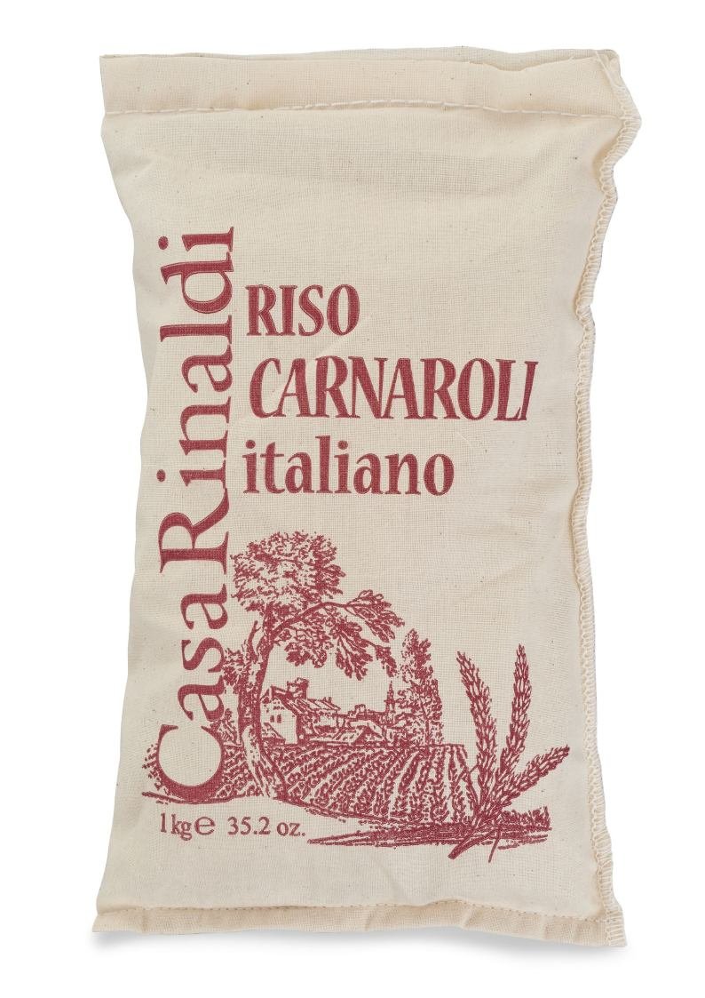 Casa Rinaldi, Riso Carnaroli Italiano Sacco-Juta 1 kg , Reis, 1 kg