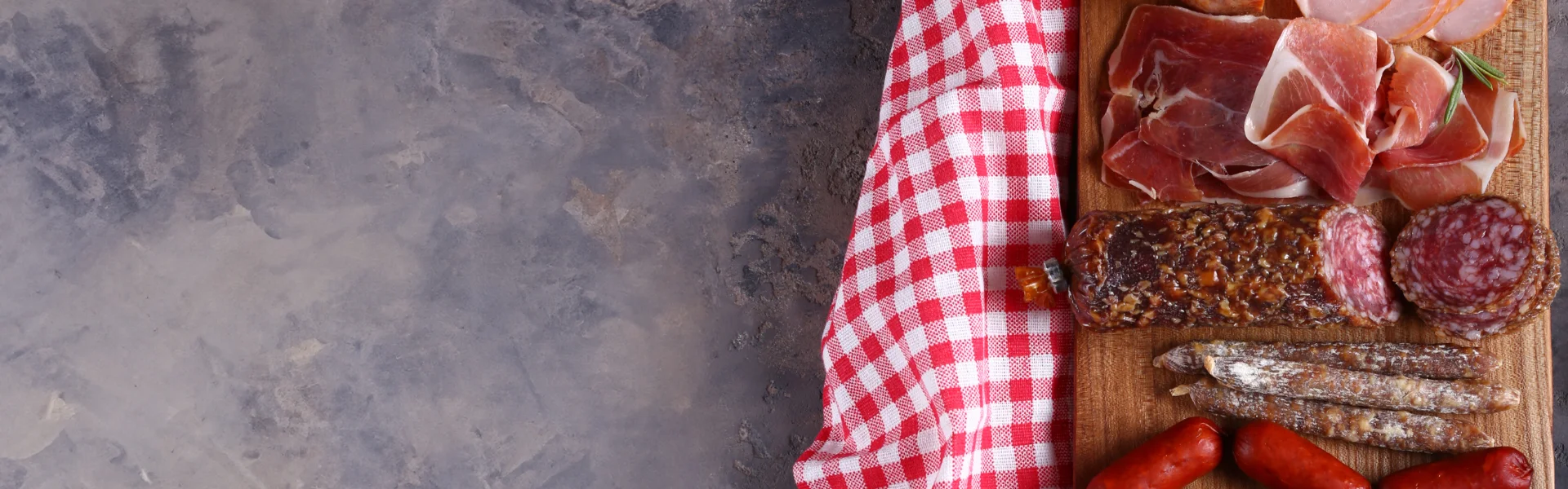 Fleisch und Wurst aus Italien