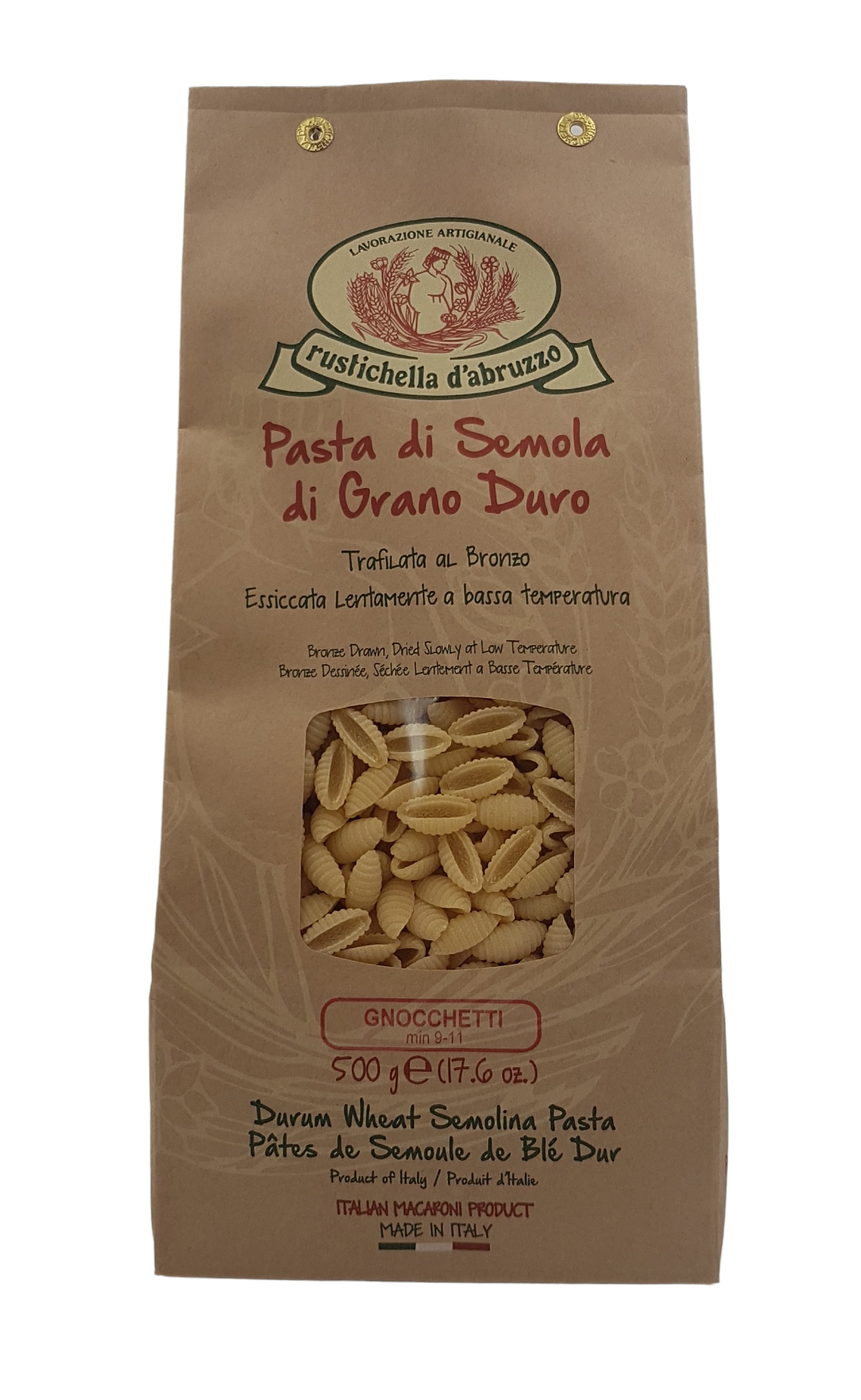 Rustichella d'Abruzzo, Gnocchetti Sardi, Pasta, 0,5 kg