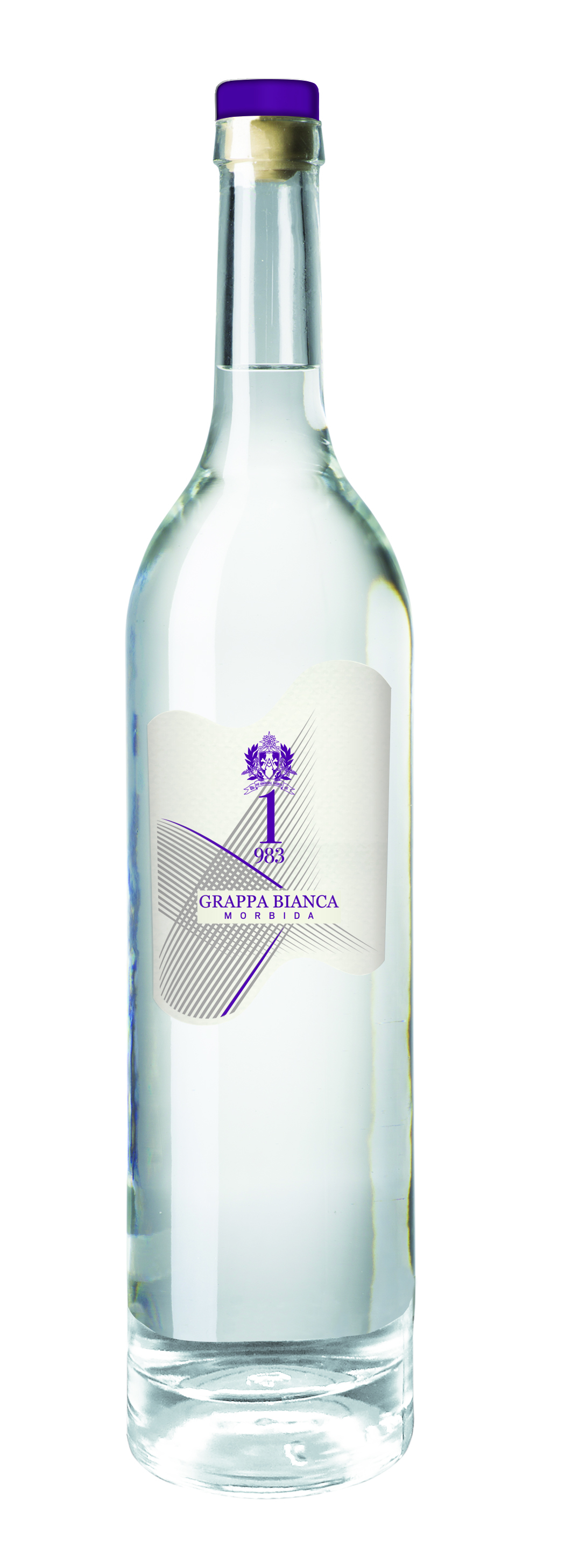 1-983, Grappa Bianca Morbida 50 cl, Grappa, 0,5 l