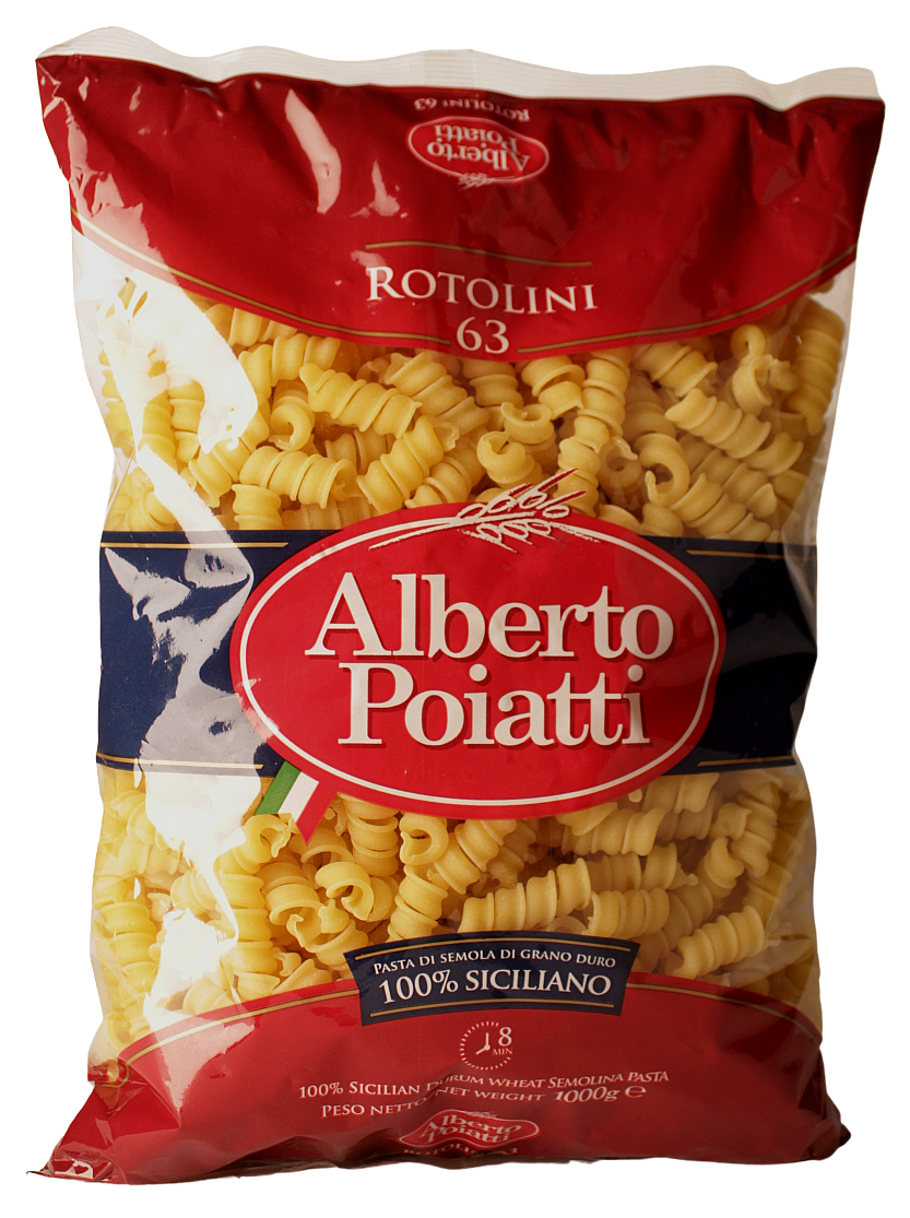Alberto Poiatti, Rotolini N°63 1000 g, Pasta, 1 kg