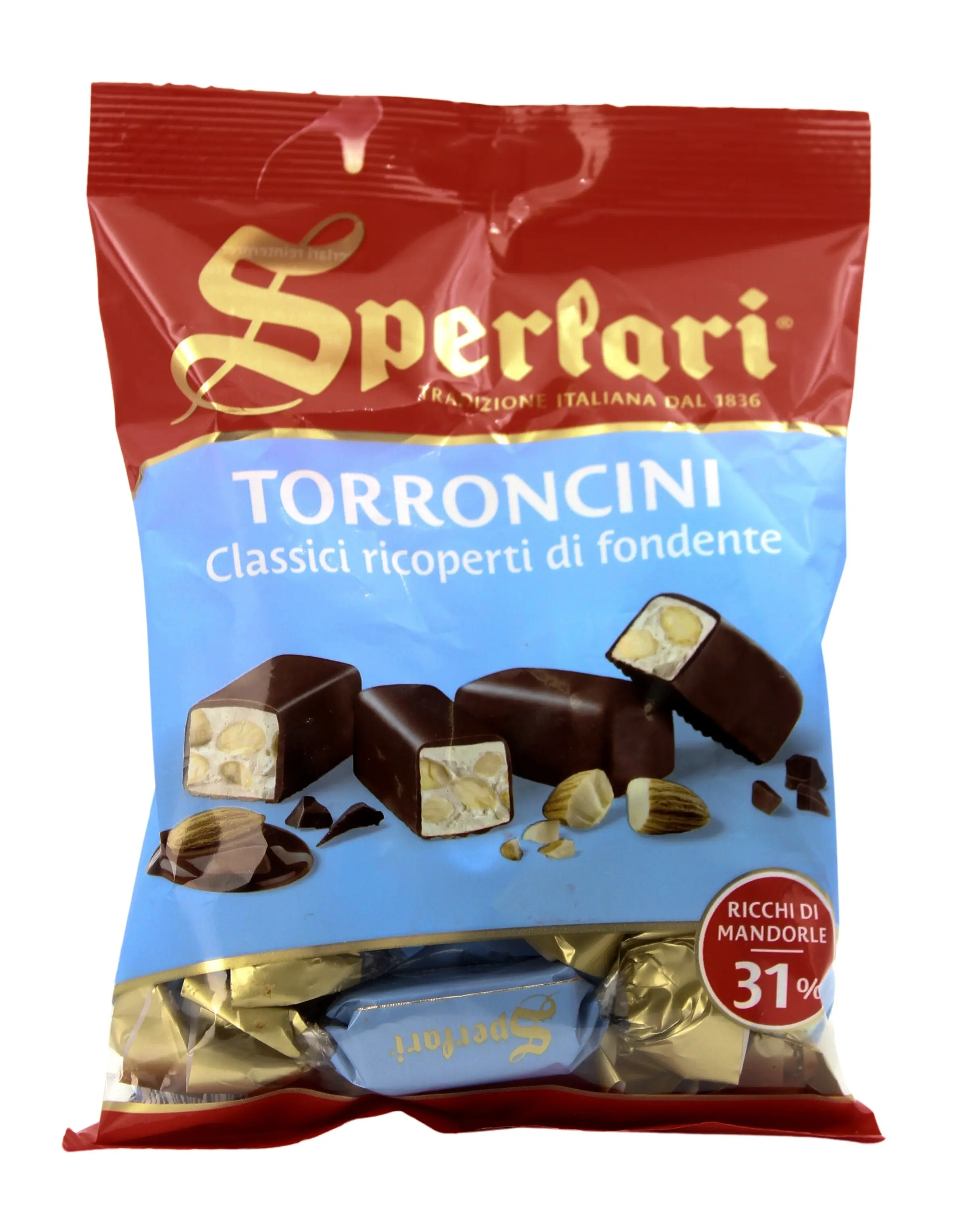 Torroncini Classici Ricoperti di Fondente 117 g Torroncini Classici Ricoperti di Fondente 117 g