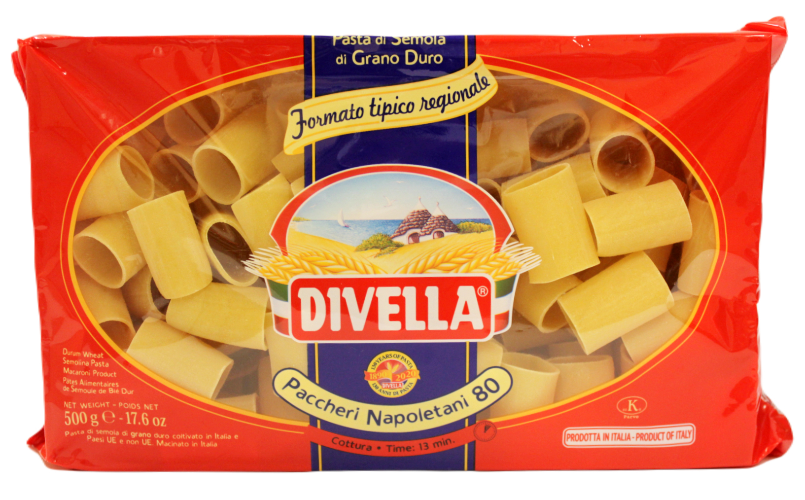 (5,38 €/kg) Divella Paccheri Napoletani N°80 500 g