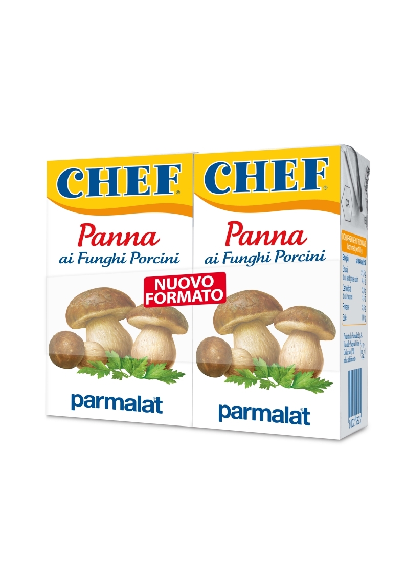 Parmalat, Panna Chef ai Funghi Porcini, Saucen & Pesto, 0,25 l