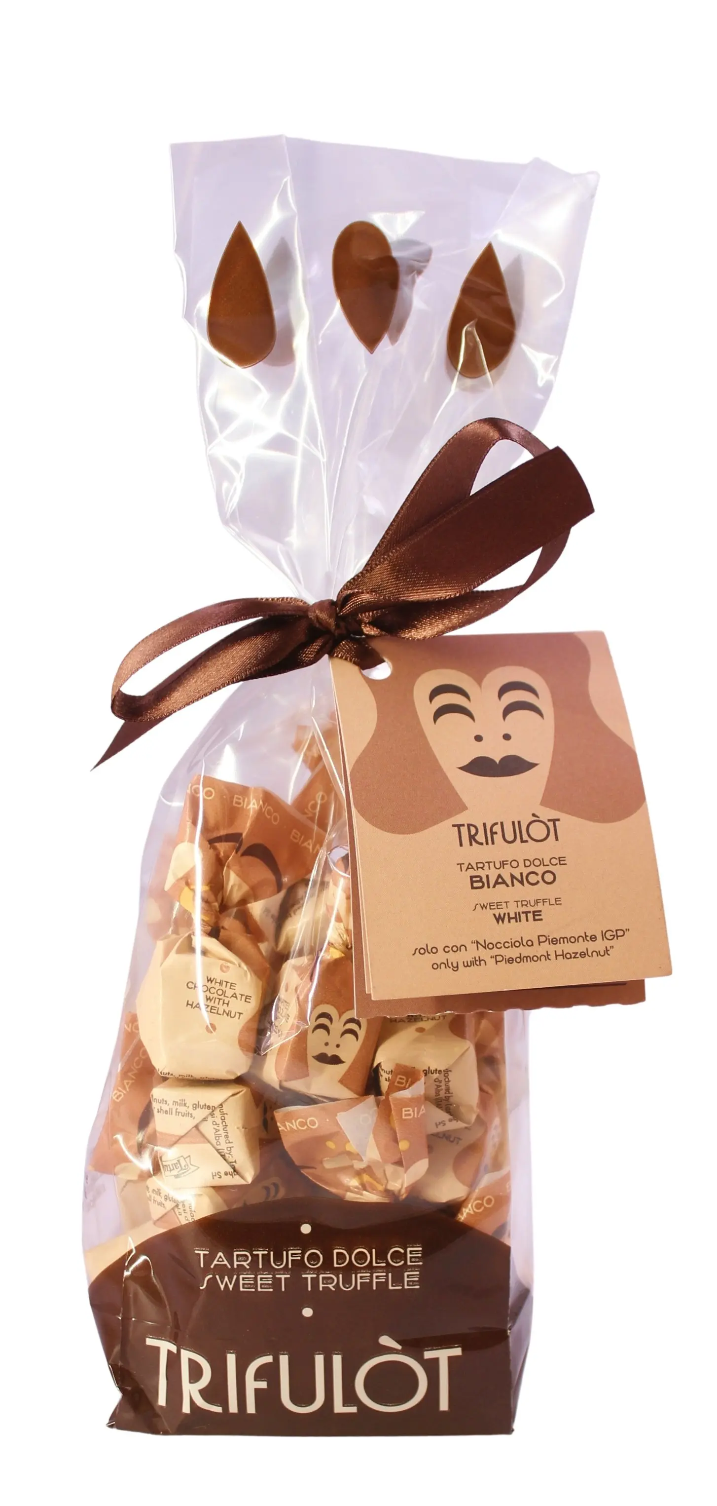 Tartufo dolce Bianco con Nocciola 180 g 