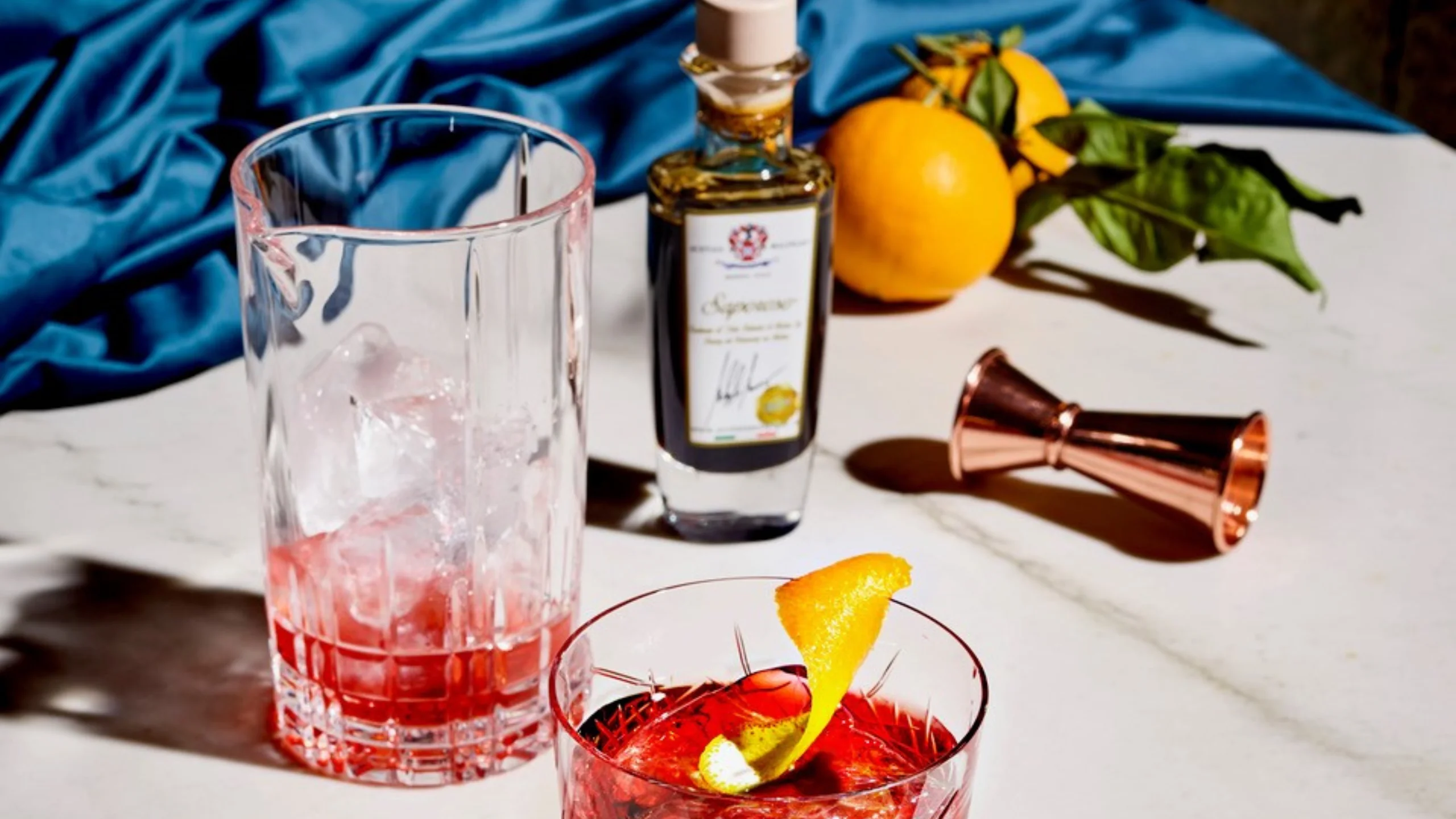 No-Groni mit Aceto Balsamico
