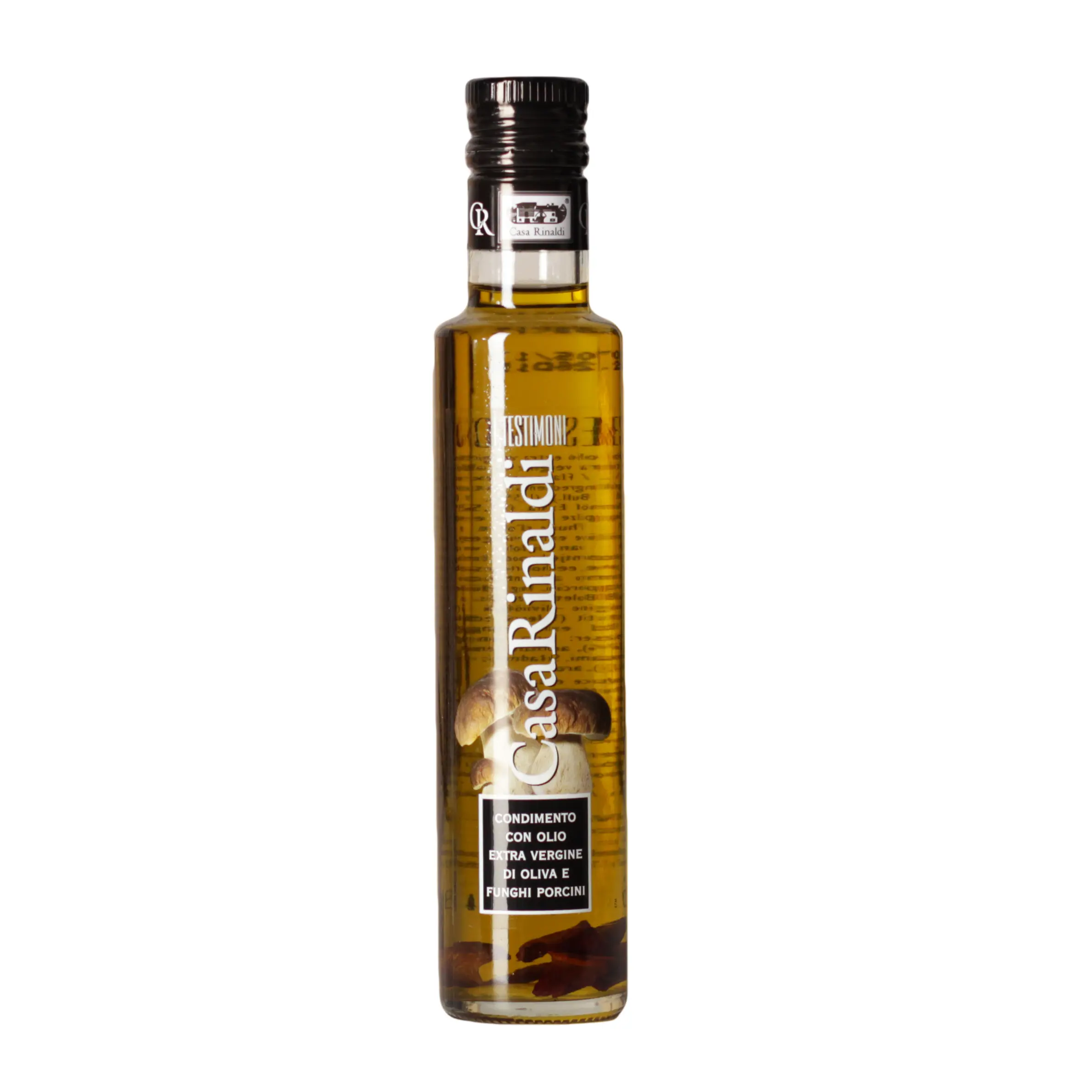 Condimento Testimoni Olio Extra Vergine di Oliva e Funghi Porcini 250 ml Condimento Testimoni Olio Extra Vergine di Oliva e Funghi Porcini 250 ml
