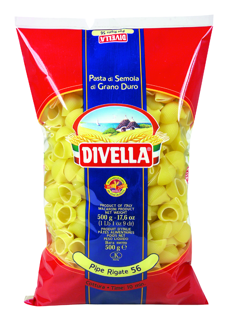 (2,58 €/kg) Divella Pipe Rigate N°56