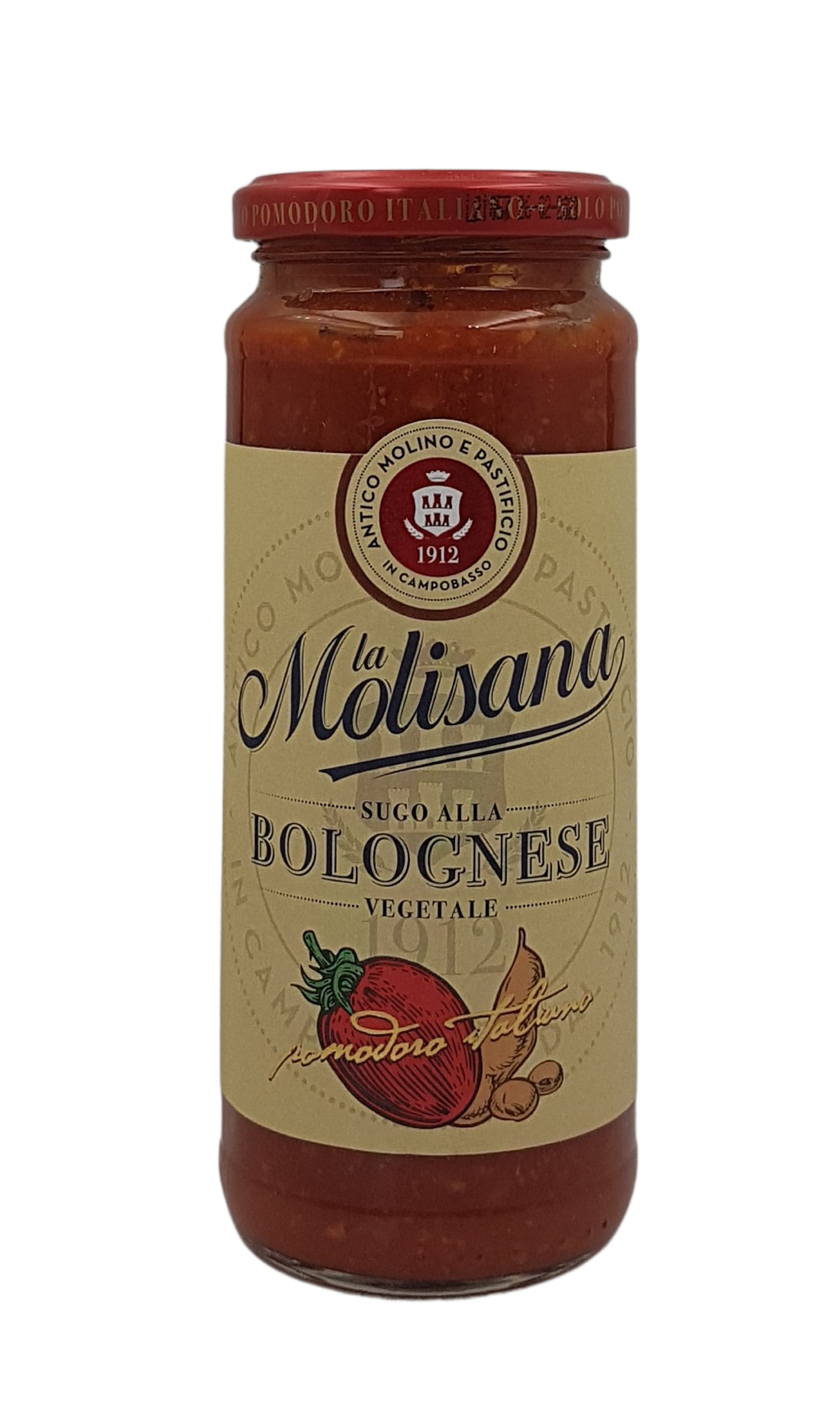 La Molisana, Sugo alla Bolognese Vegetale 340 g, Tomaten, 0,34 kg