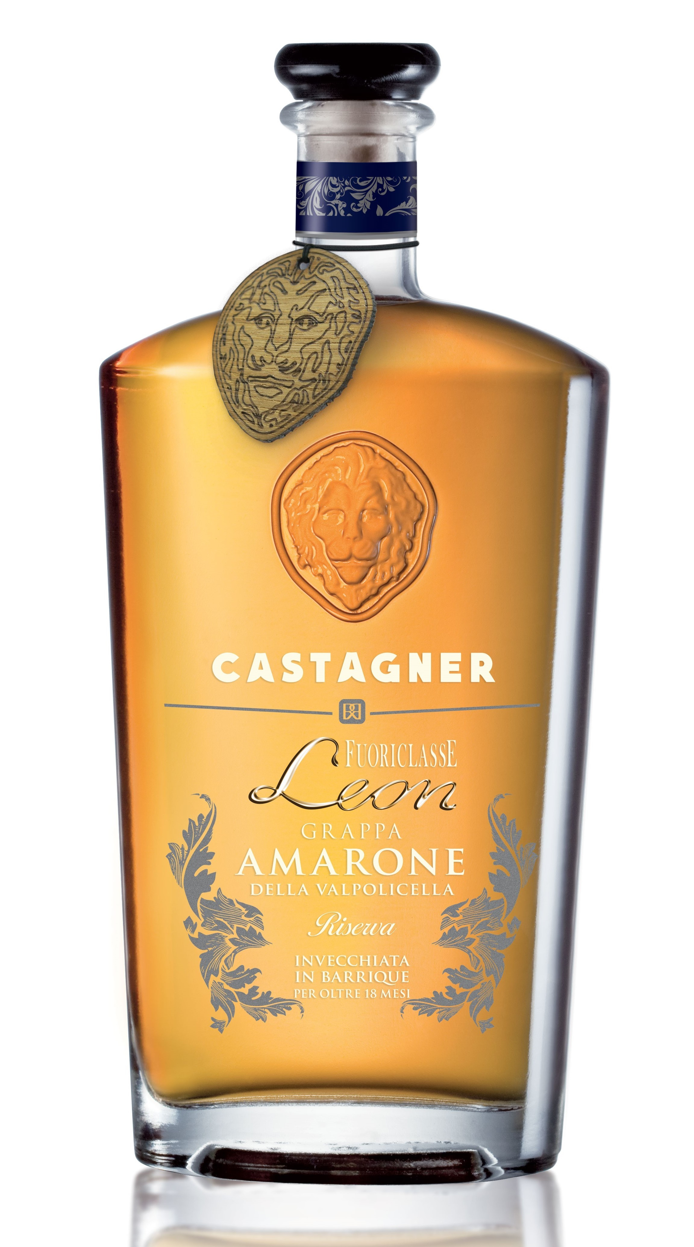 (85,70 €/l) Castagner Grappa Amarone della Valpolicella Riserva Leon Barrique 70 cl