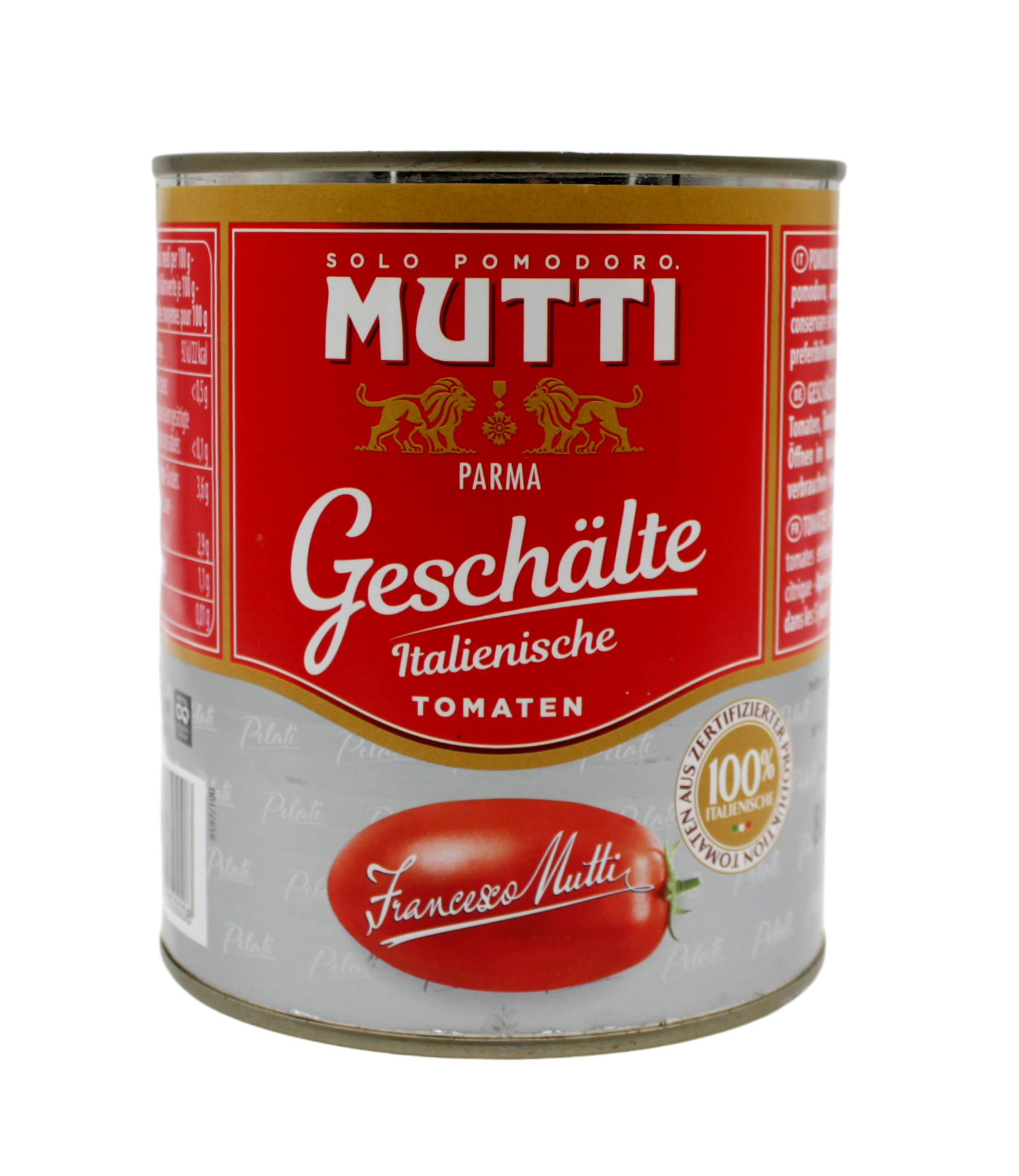 (3,24 €/kg) Mutti Pomodori Pelati 800g