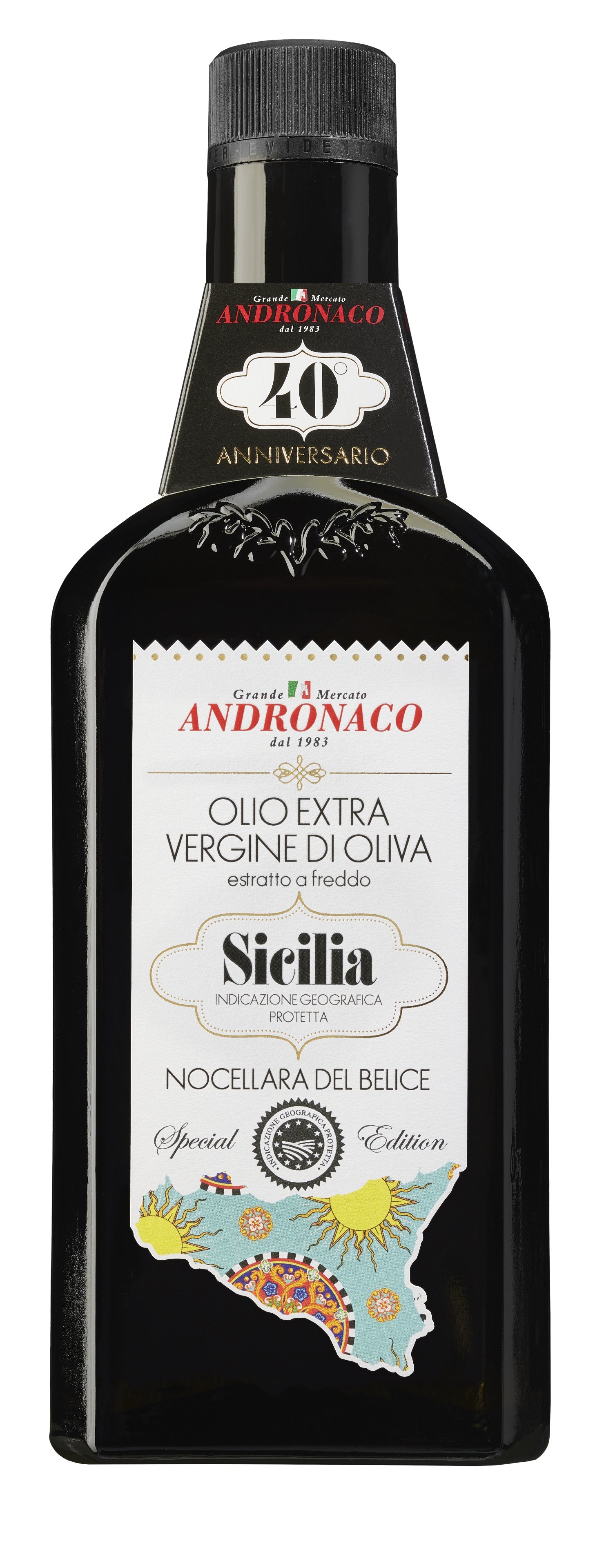 (25,98 €/l) ANDRONACO Olio Extra Vergine di Oliva Sicilia IGP Nocellara del Belice 500 ml