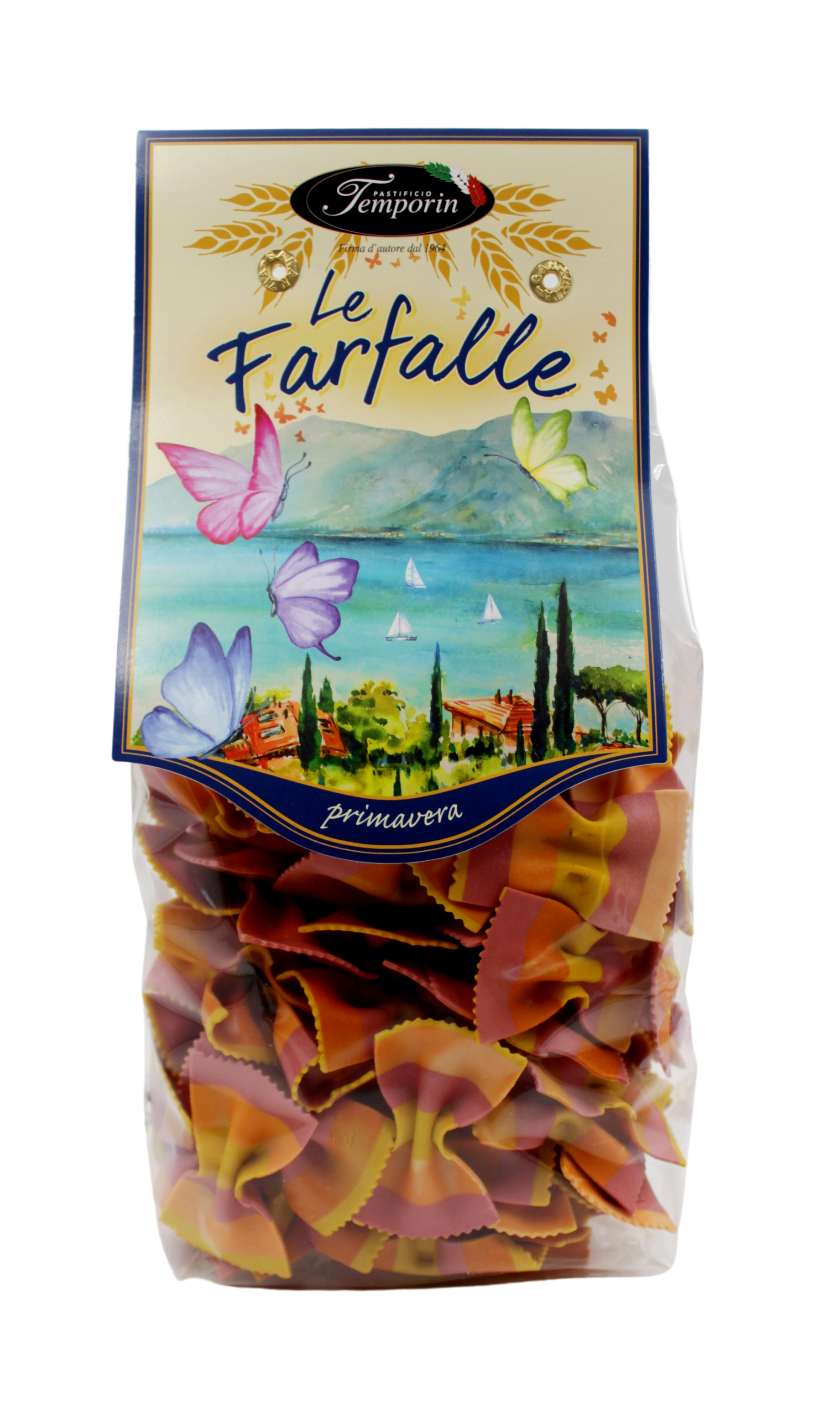 (15,96 €/kg) Pastificio Temporin Farfalle Primavera 250 g