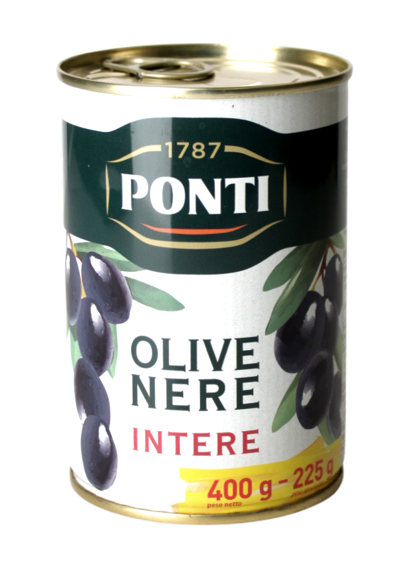 Ponti Olive Nere Intere (12,40 €/kg)