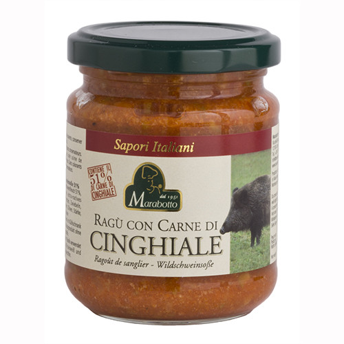 (32,17 €/kg) Marabotto Ragù con Carne di Cinghiale
