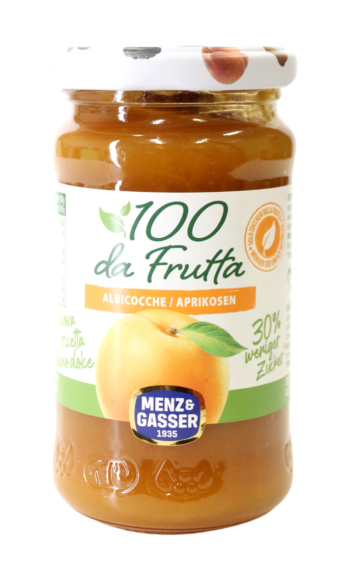 Menz & Gasser, 100 % da Frutta Albicocche 240 g , Süße Aufstriche, 0,24 kg