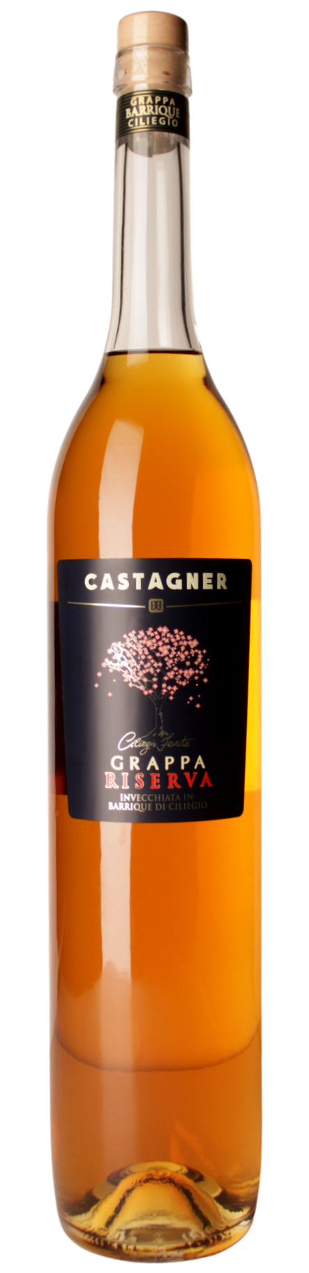 (30,66 €/l) Castagner Grappa Riserva Kirschbarrique 1,5 l