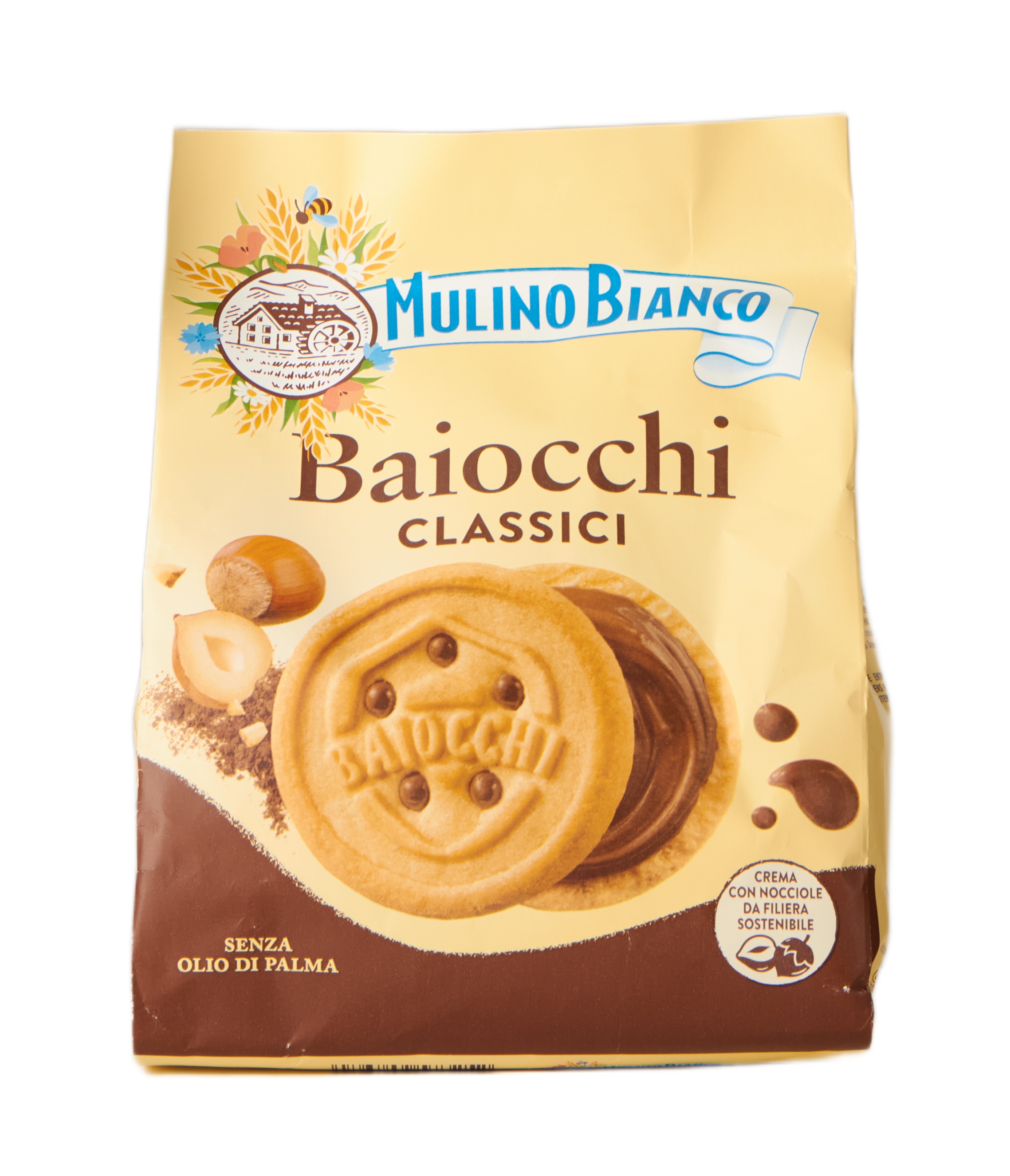 Baiocchi con Crema alla Nocciola e Cacao 260 g