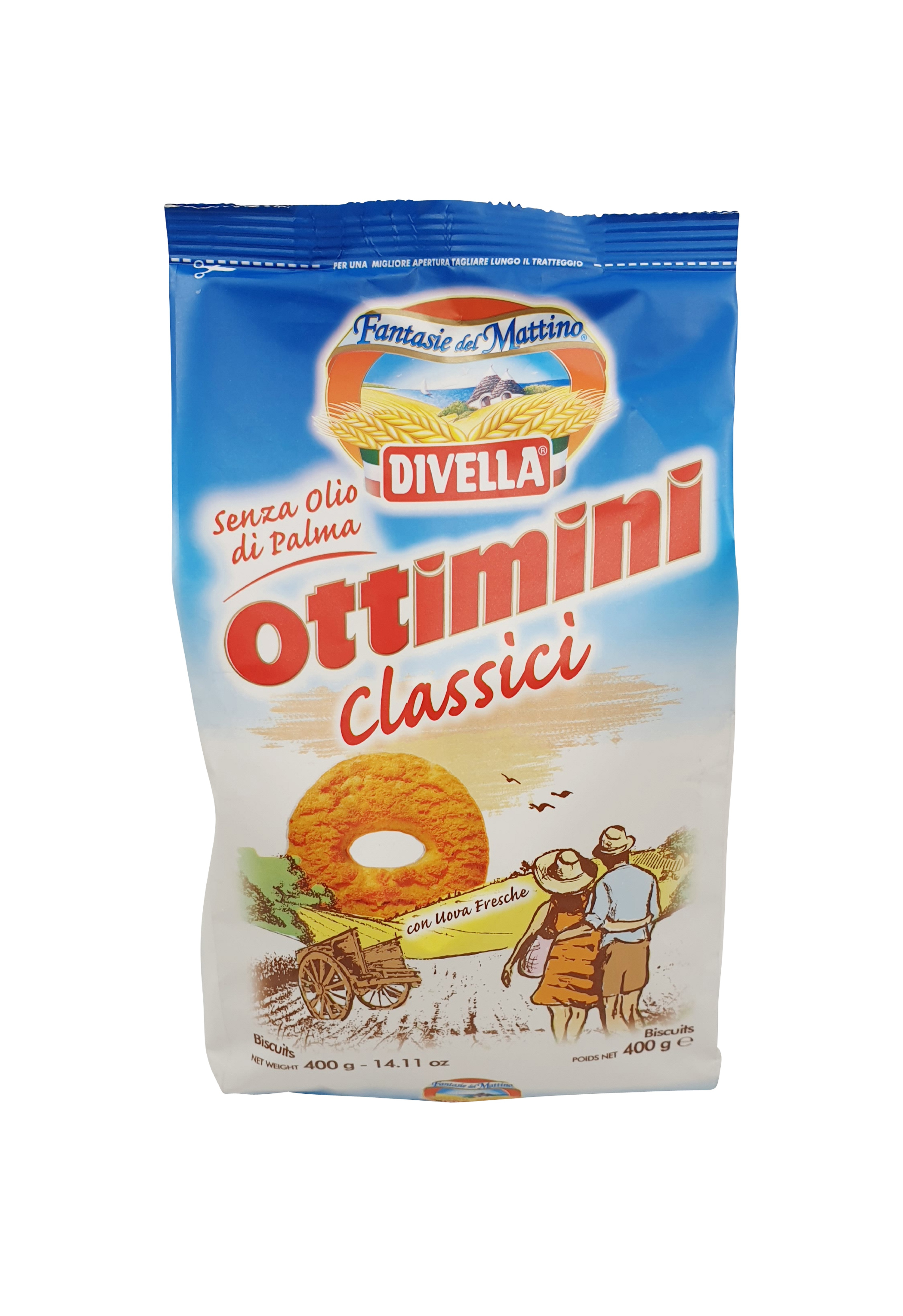 Divella, Ottimini Classici, Süßwaren, 0,4 kg