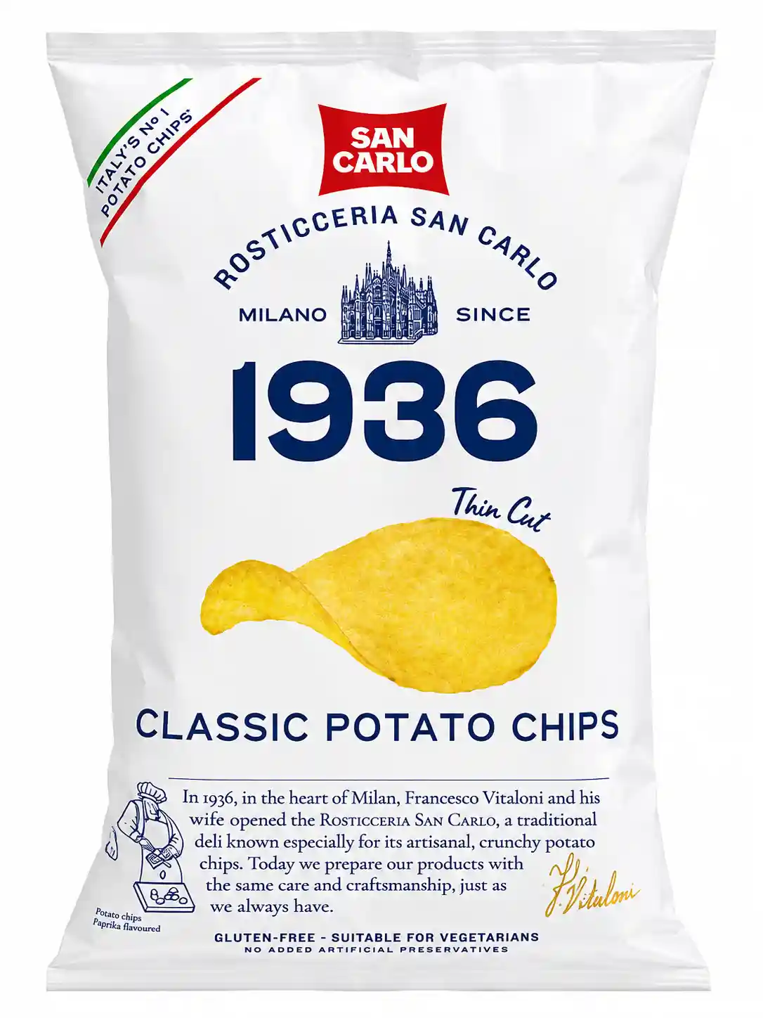 Chips Classic Roma 180 g