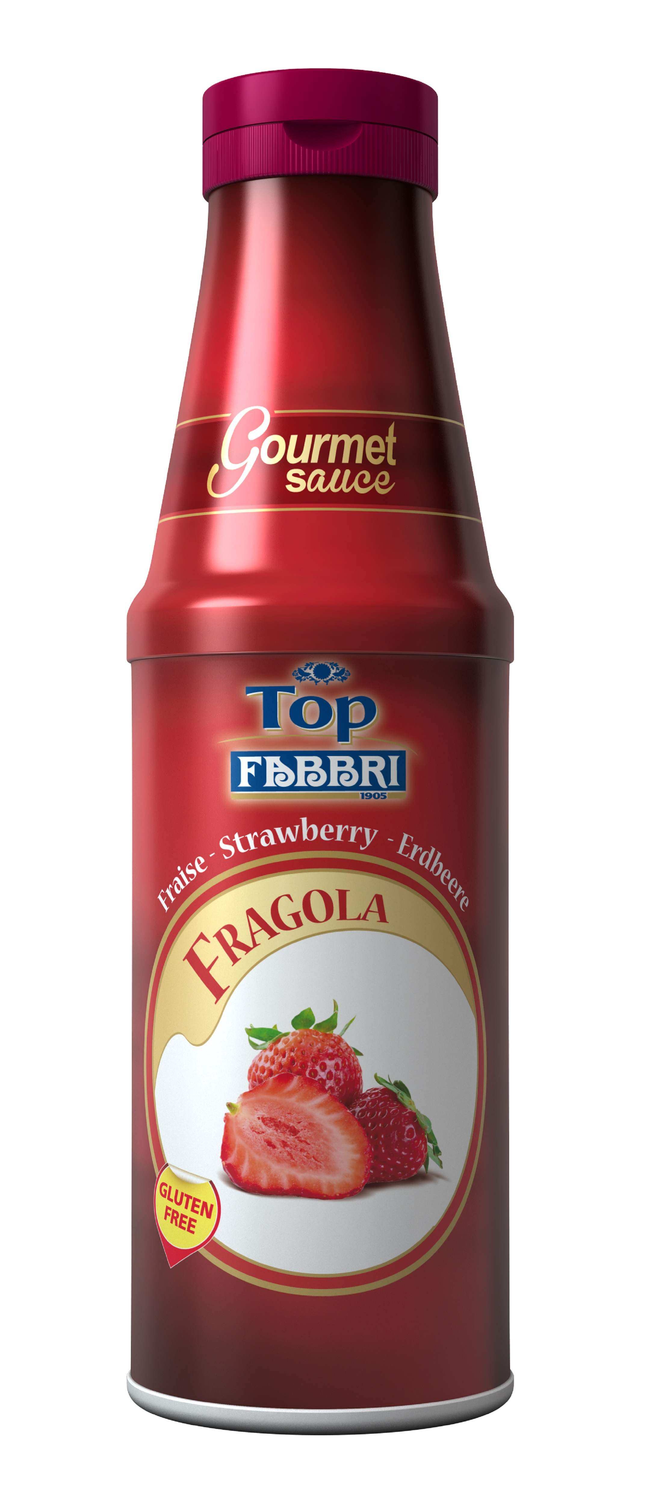 Fabbri Topping Fragola 695 ml (22,00 €/l)
