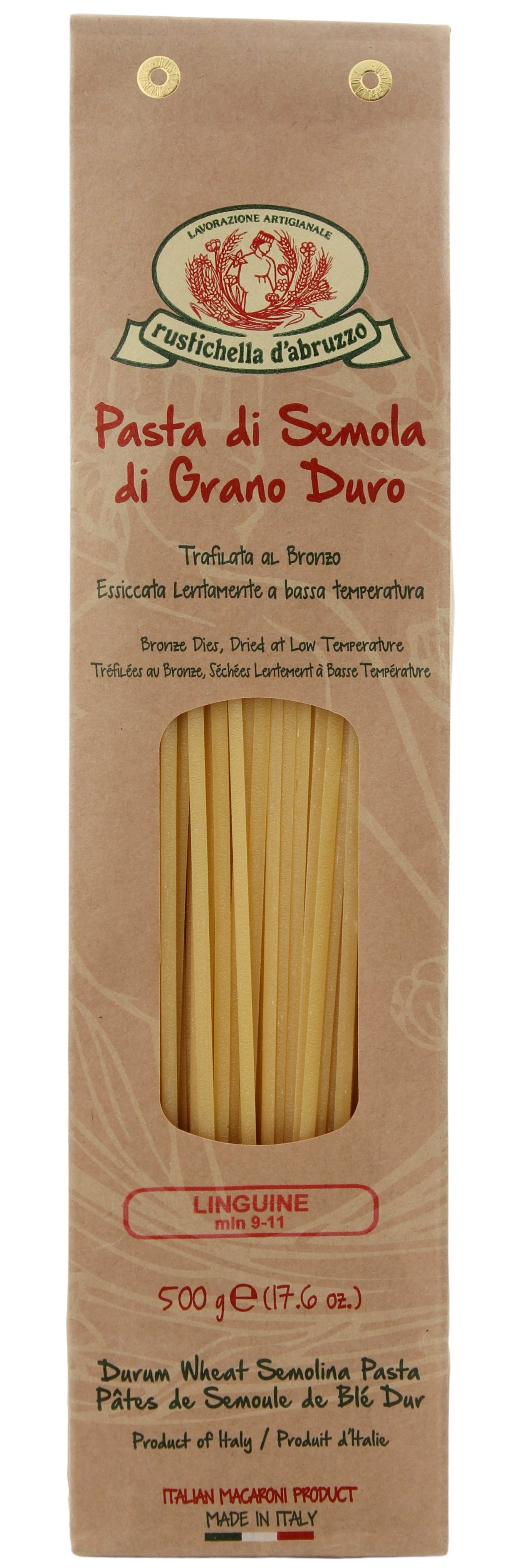 Rustichella d'Abruzzo, Linguine 500 g, Pasta, 0,5 kg