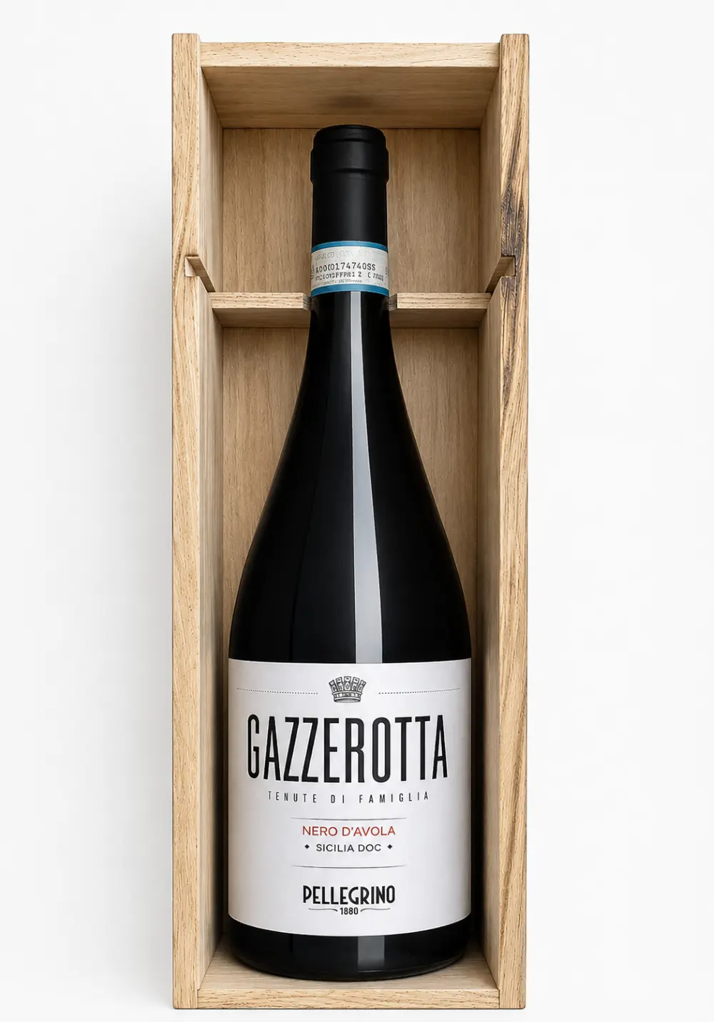 Nero d'Avola Gazzerotta Magnum in Original-Holzkiste