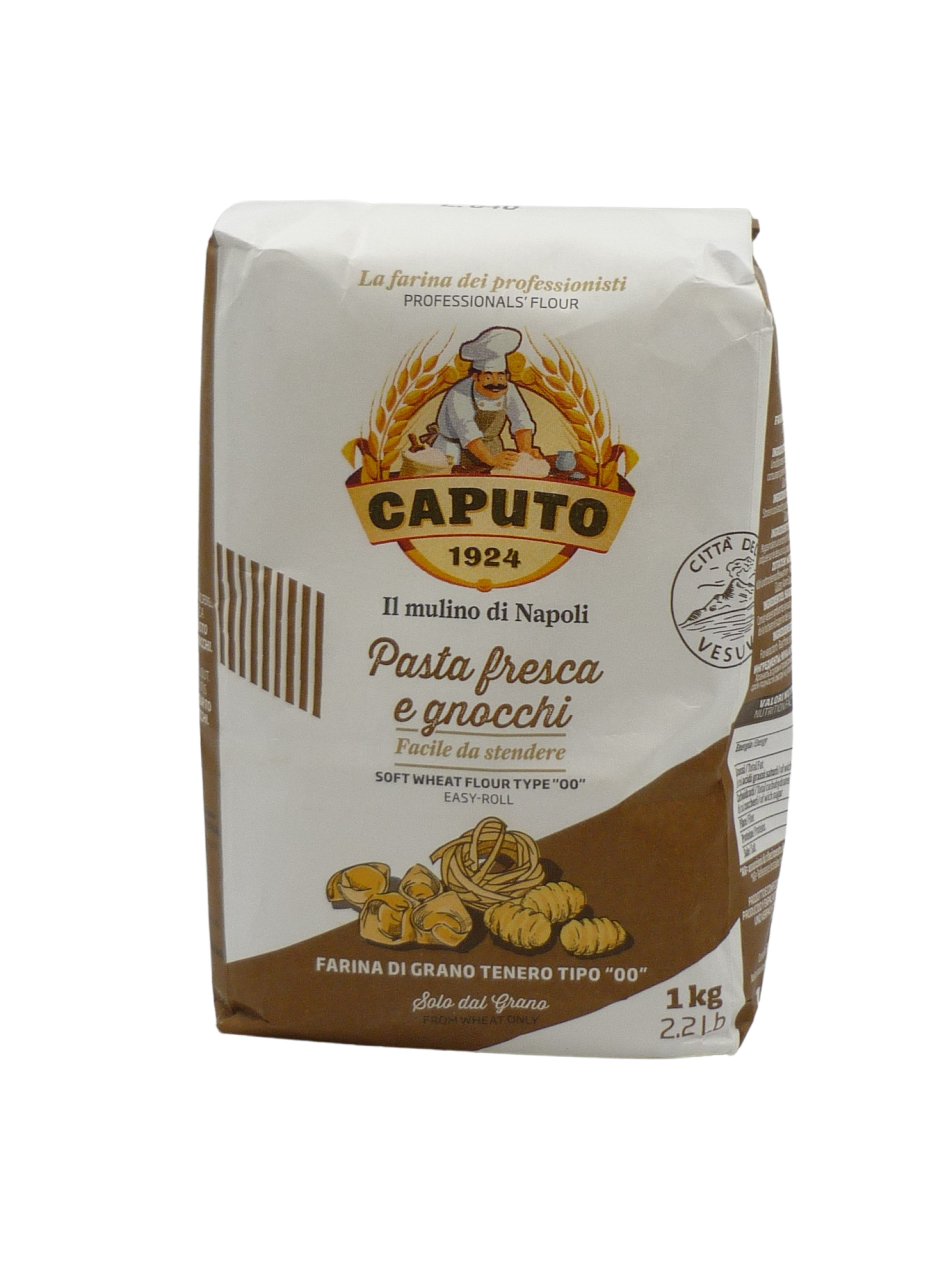 (2,49 €/kg) Caputo Farina Tipo '00' Pasta Fresca e Gnocchi 1 kg