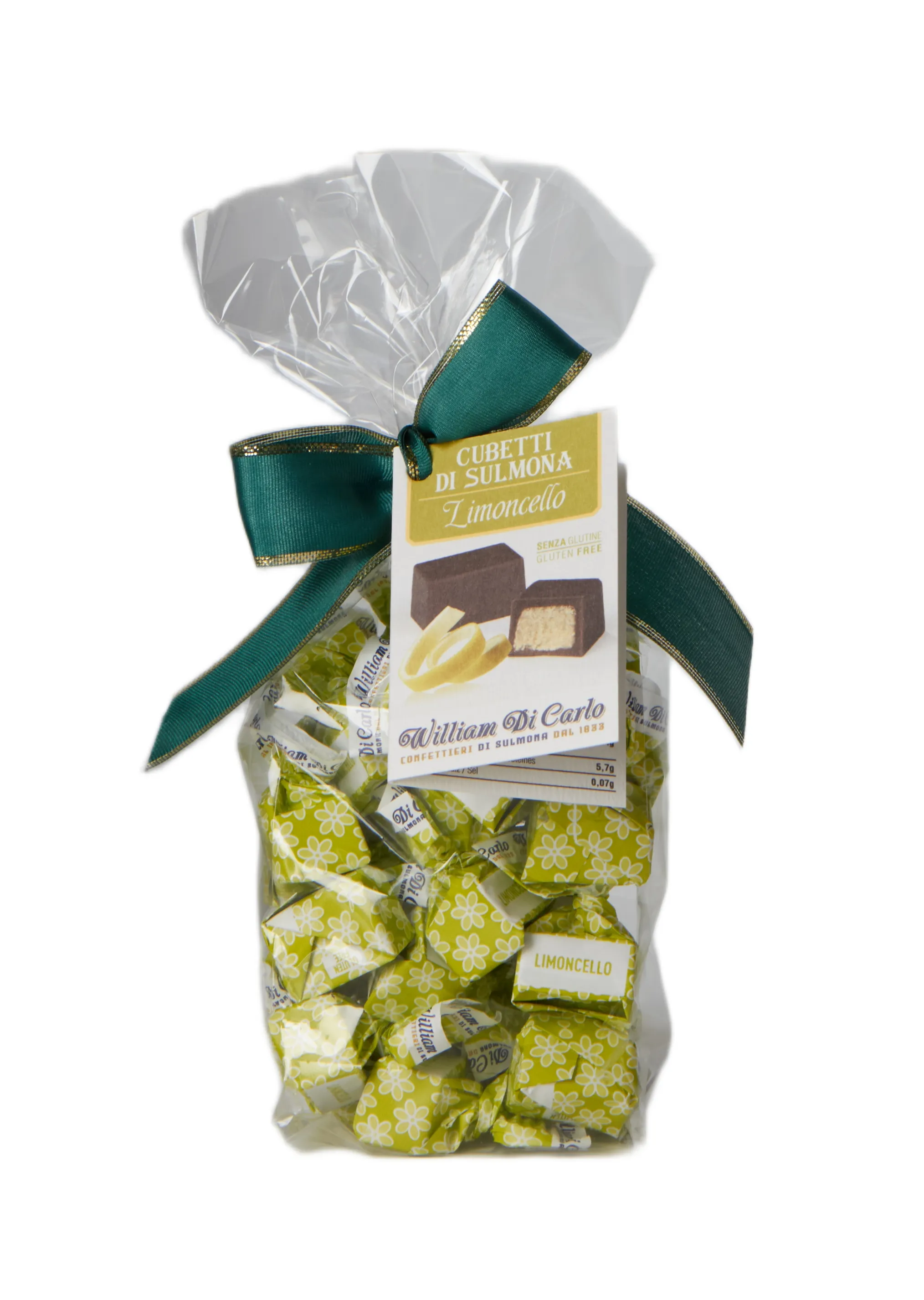 Cubetti di Sulmona Limoncello 180 g