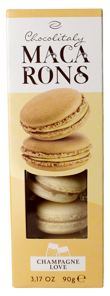 Chocolitaly, Macarons Champagne 90g, Süßwaren, 0,09 kg
